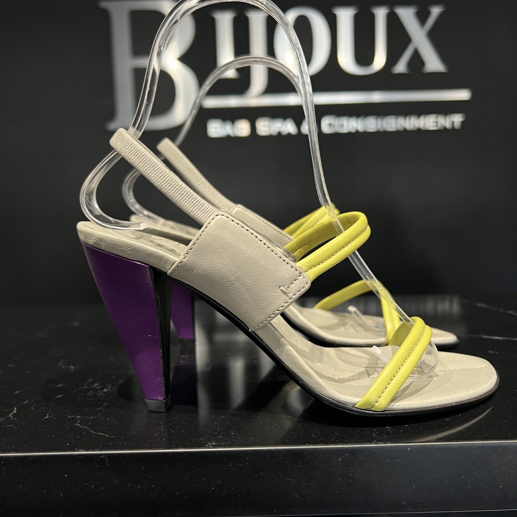 Prada Prada Grey Heels - 35.5