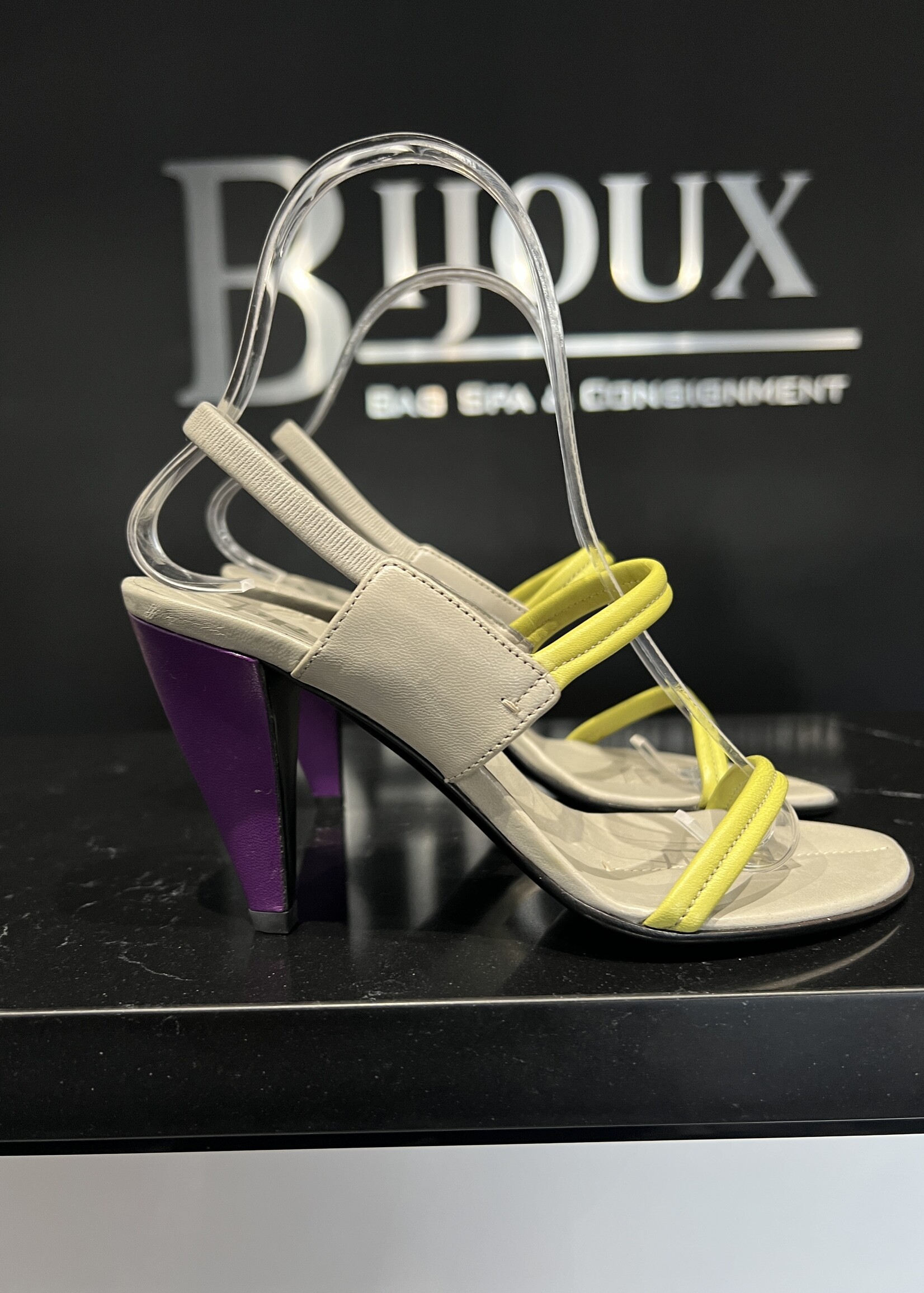 Prada Prada Grey Heels - 35.5