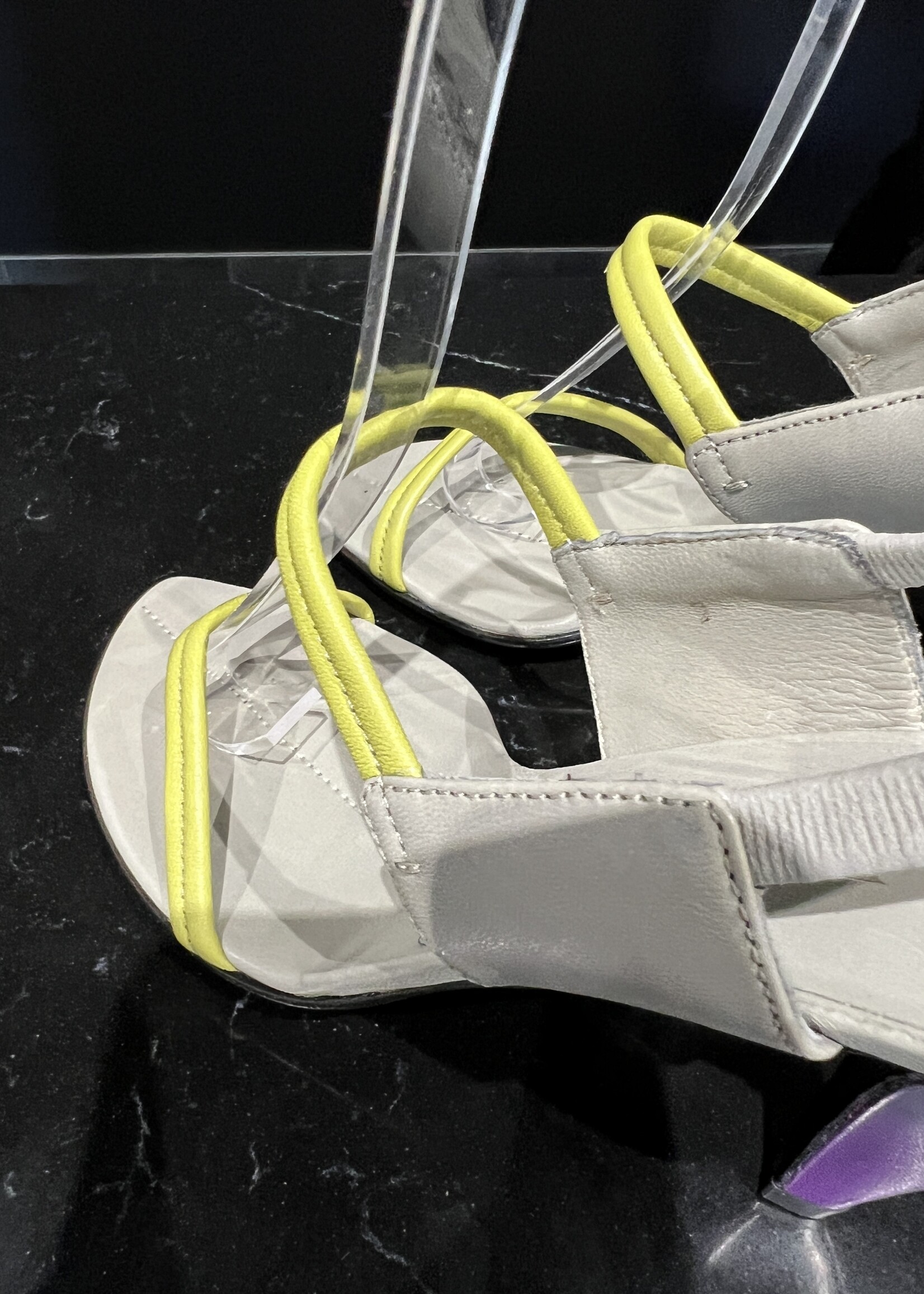 Prada Prada Grey Heels - 35.5