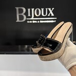 Prada Prada Patent Cork Heels