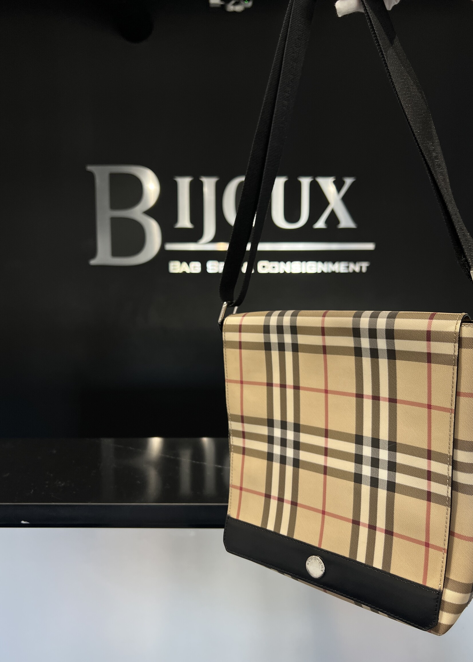 Burberry SOLD - Burberry Vintage Check Crossbody Messenger