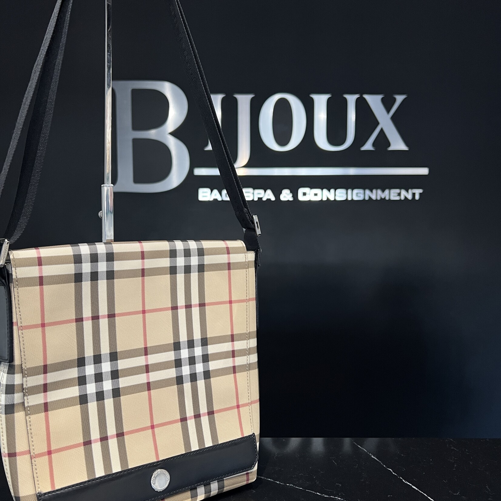 Burberry SOLD - Burberry Vintage Check Crossbody Messenger