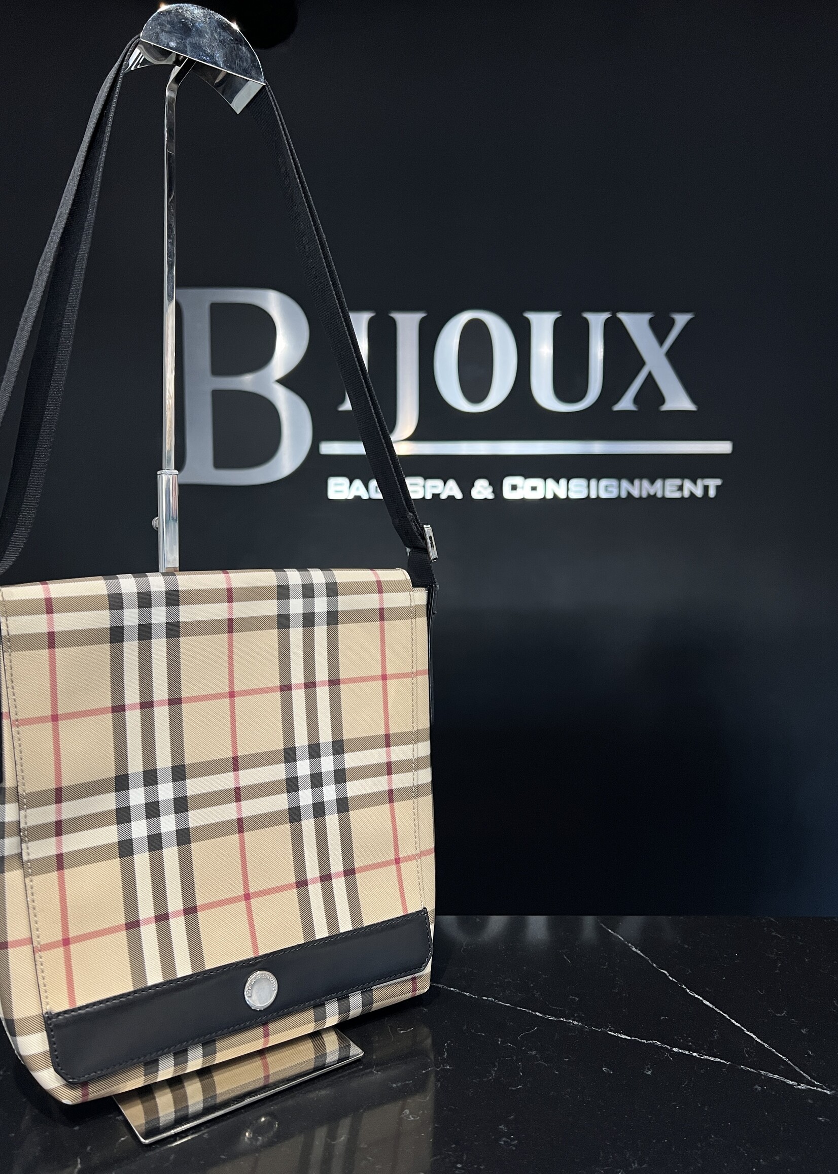 Burberry SOLD - Burberry Vintage Check Crossbody Messenger