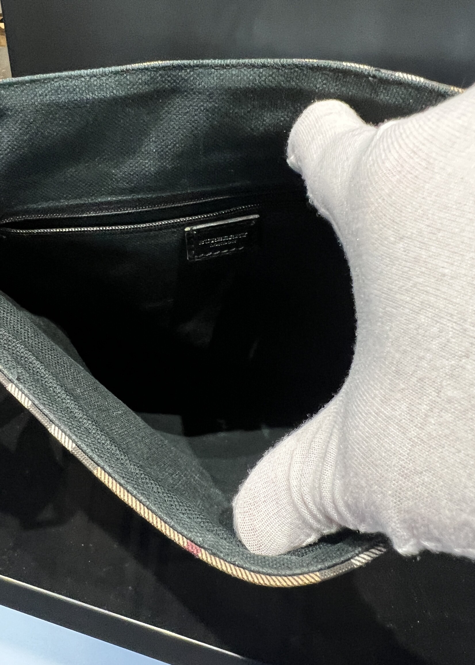 Burberry SOLD - Burberry Vintage Check Crossbody Messenger