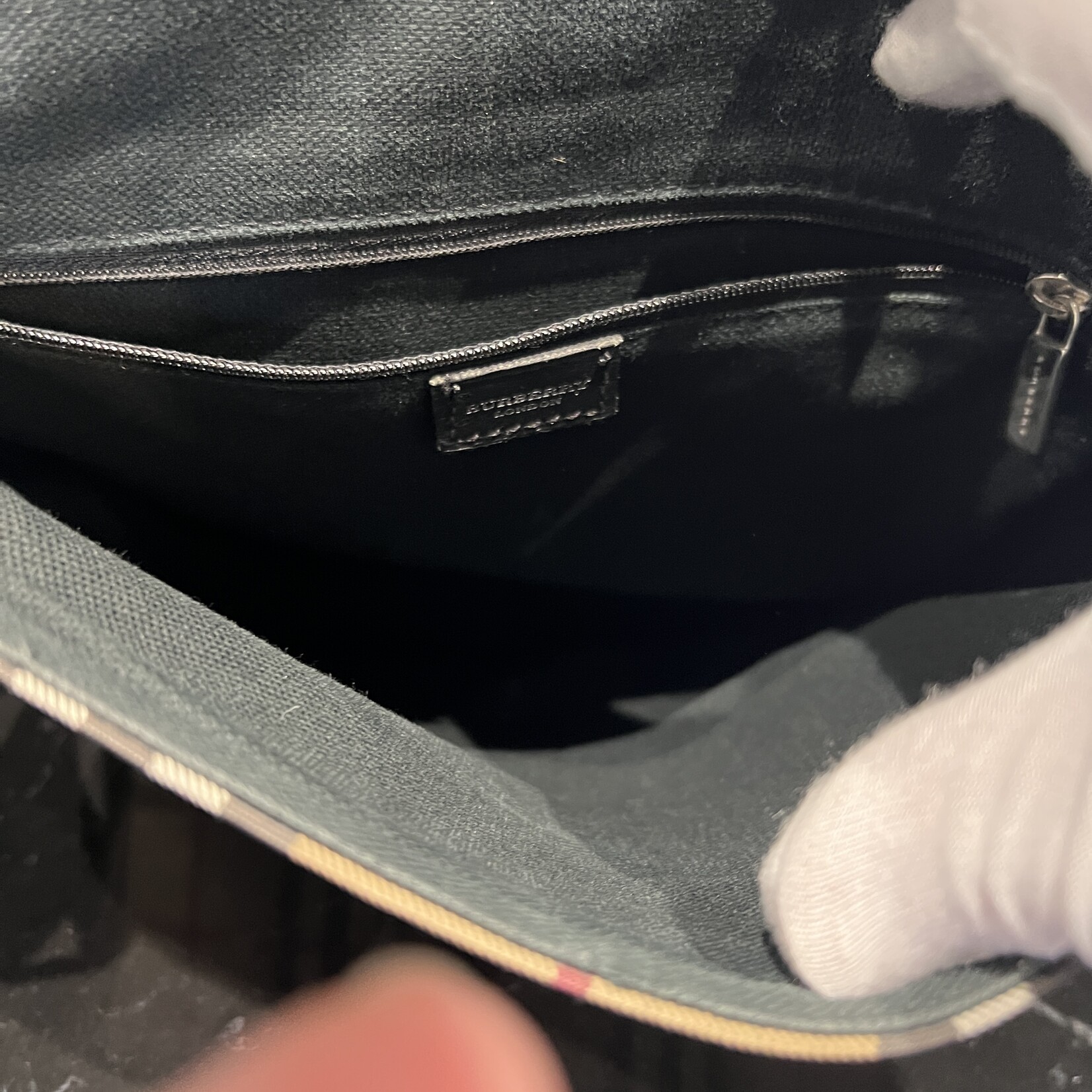 Burberry SOLD - Burberry Vintage Check Crossbody Messenger