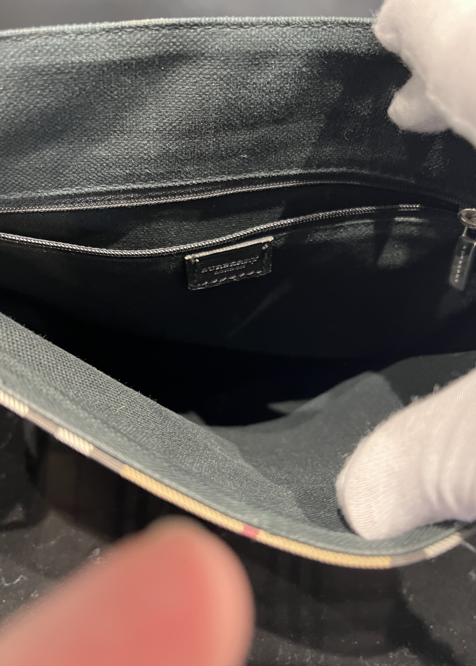 Burberry SOLD - Burberry Vintage Check Crossbody Messenger