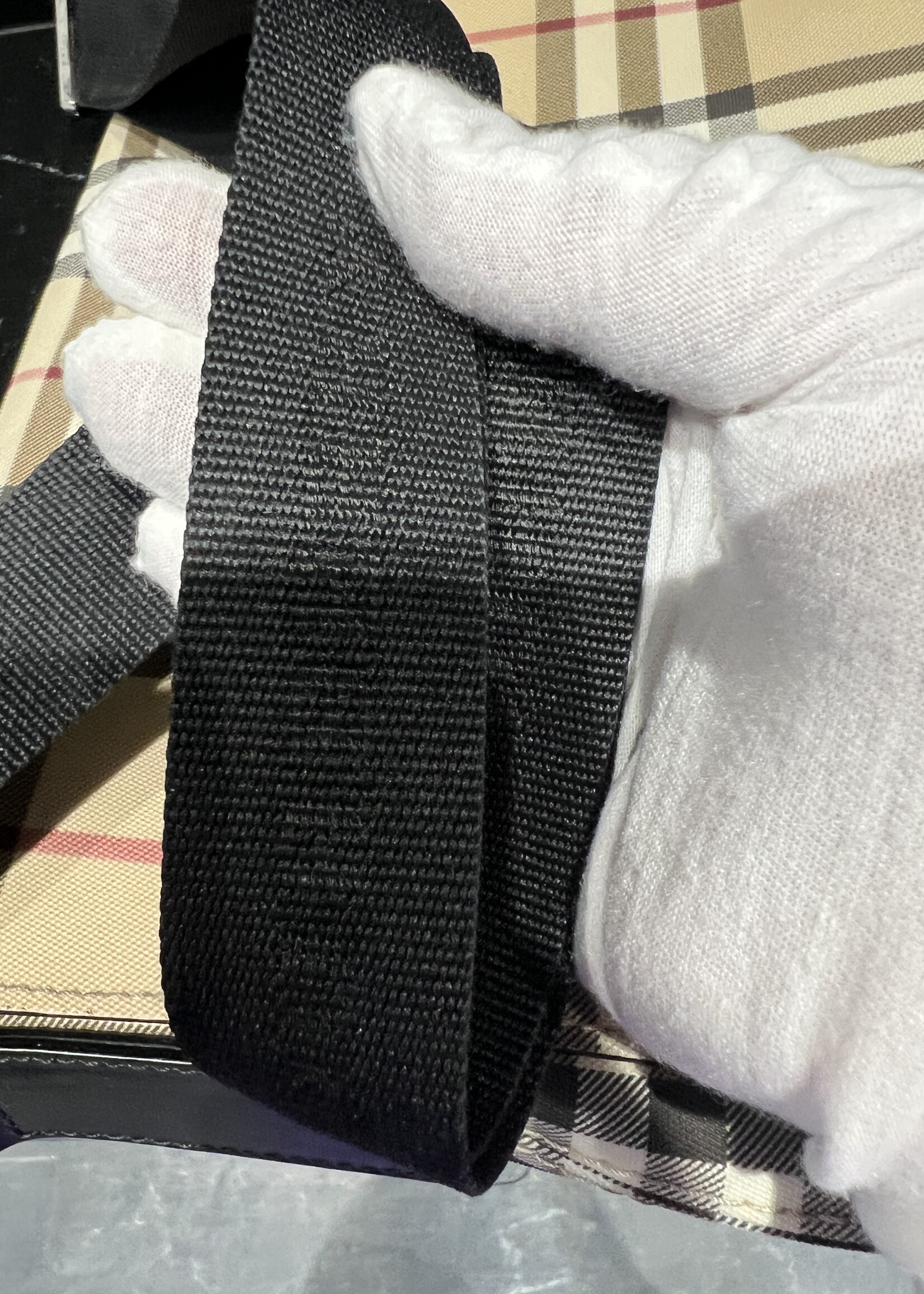 Burberry SOLD - Burberry Vintage Check Crossbody Messenger