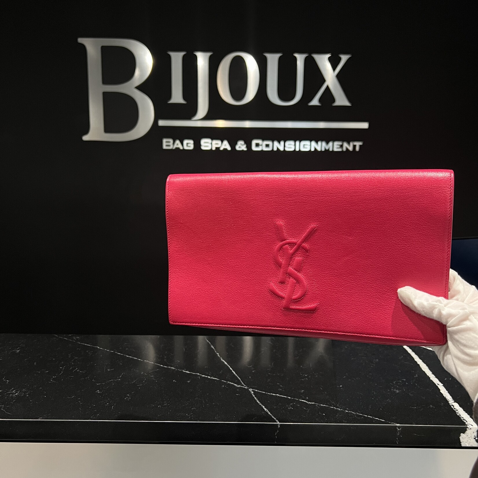 Saint Laurent SOLD - Saint Laurent Paris Clutch