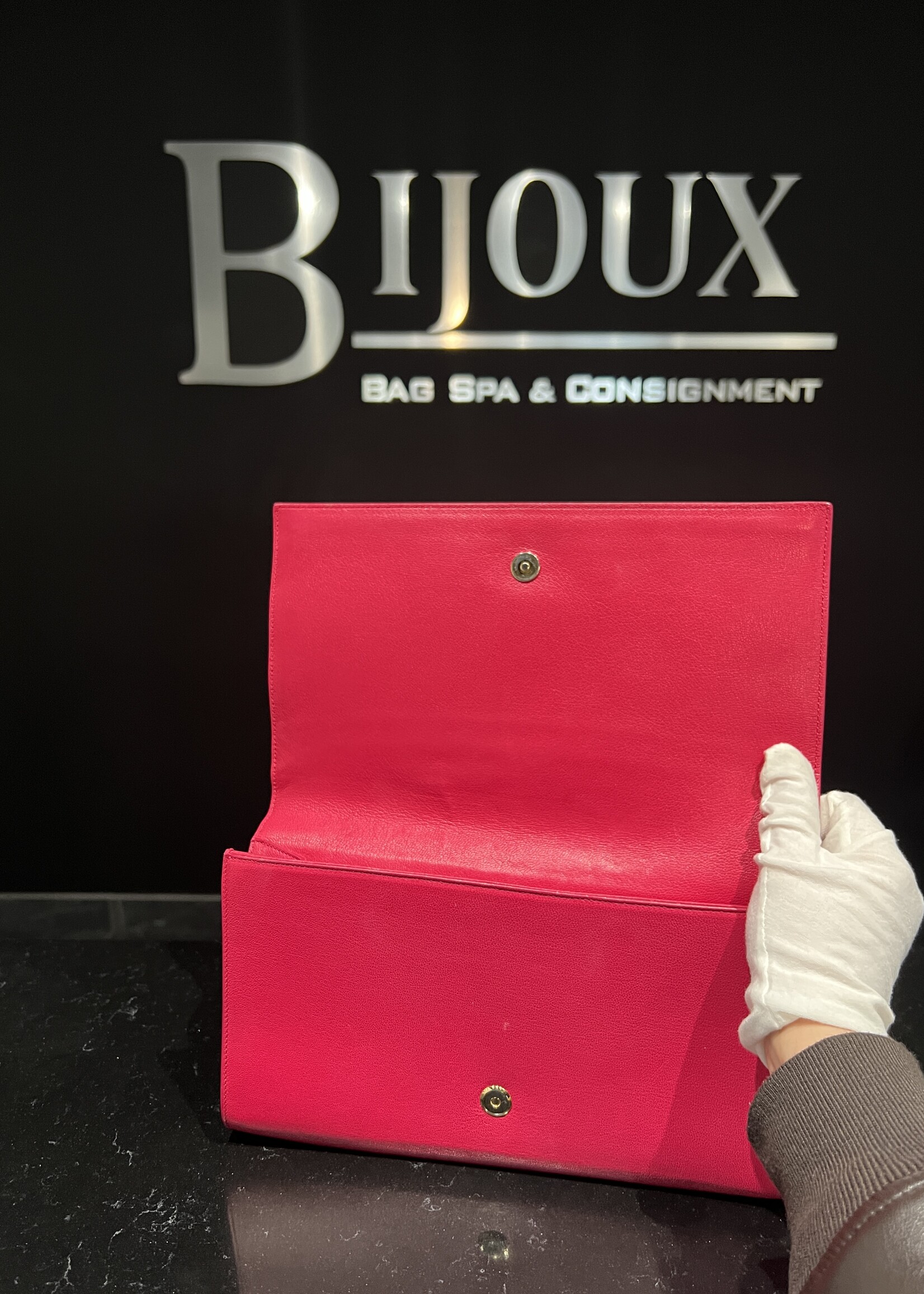 Saint Laurent SOLD - Saint Laurent Paris Clutch