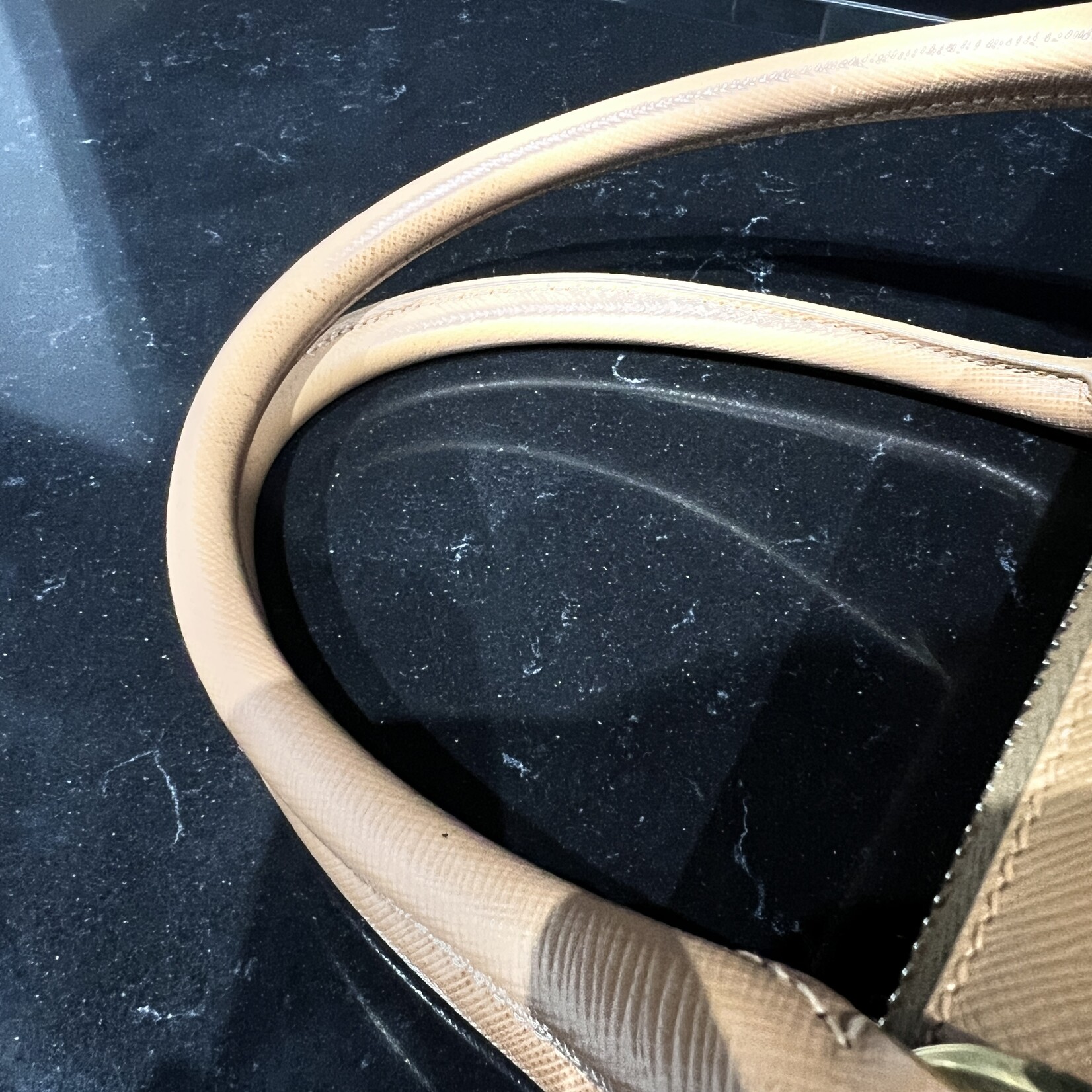 Prada SOLD - Prada Brown Saffiano Tote