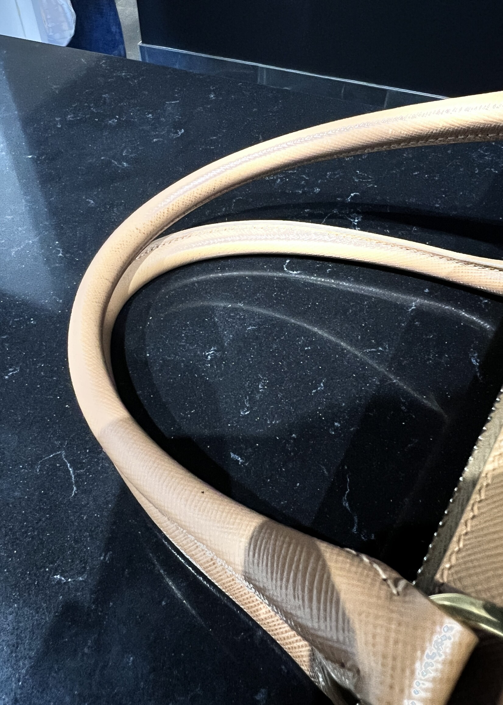 Prada SOLD - Prada Brown Saffiano Tote