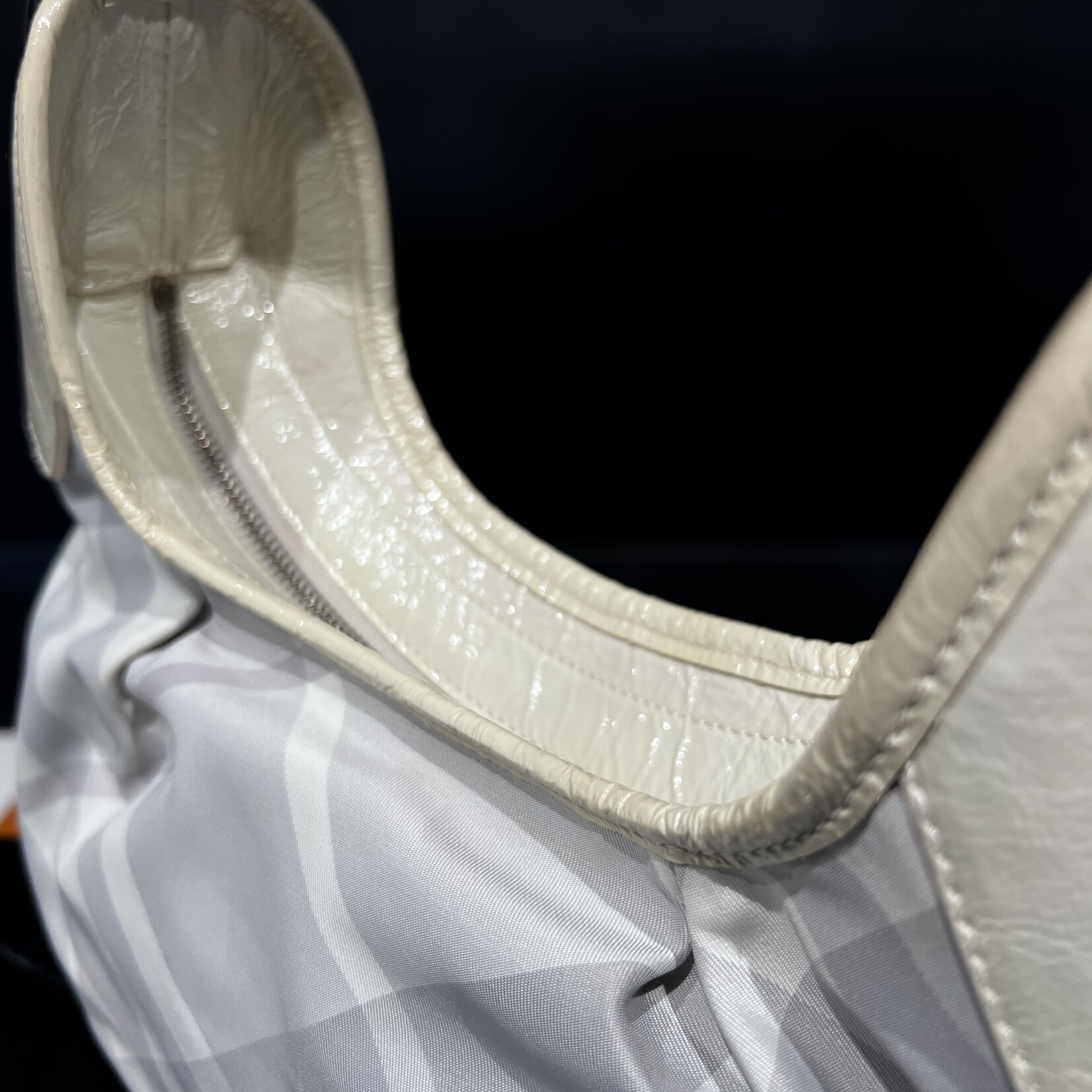 Burberry Burberry Grey Coated Canvas Shoulder Bag