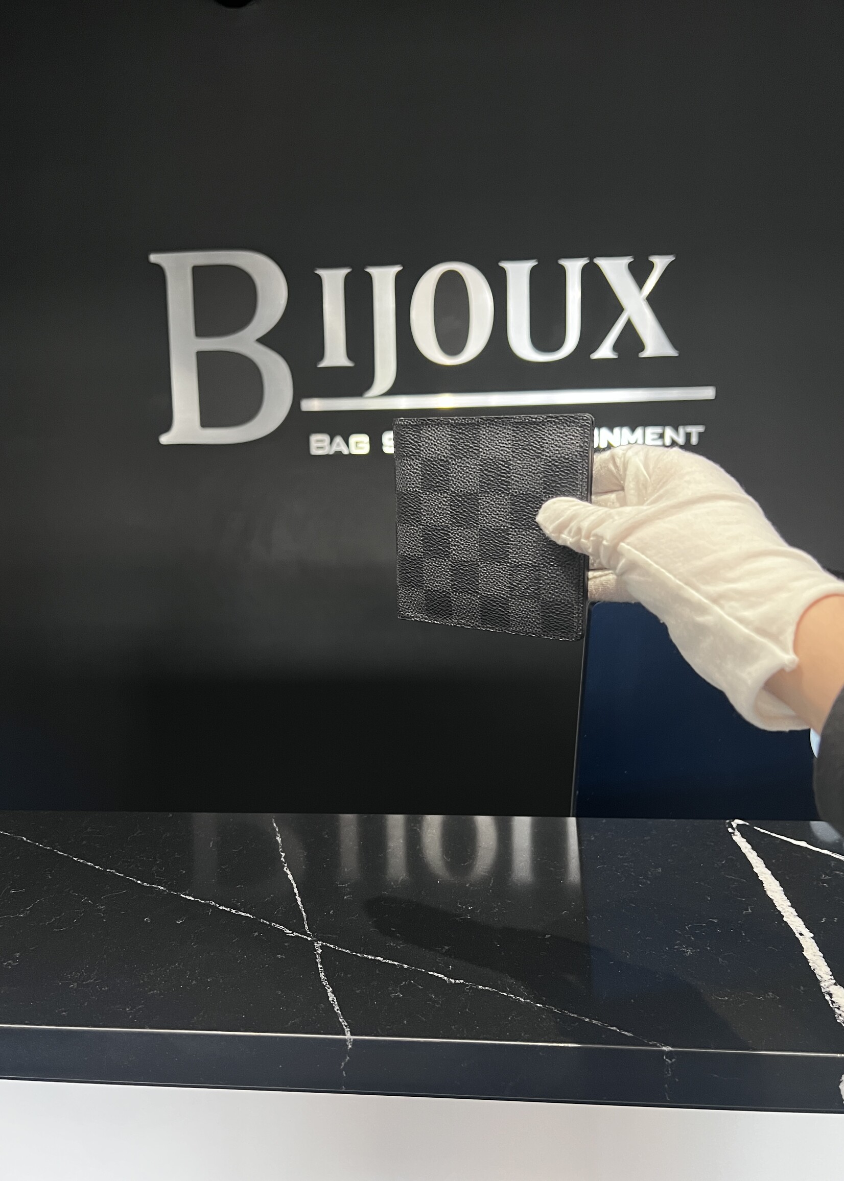 Louis Vuitton SOLD- Louis Vuitton Wallet Damier Graphite