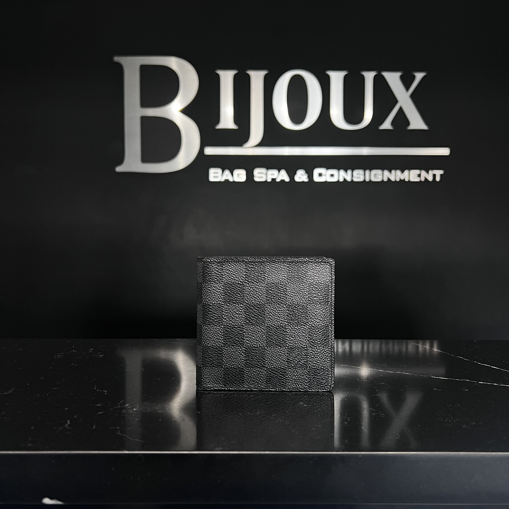 Louis Vuitton SOLD- Louis Vuitton Wallet Damier Graphite