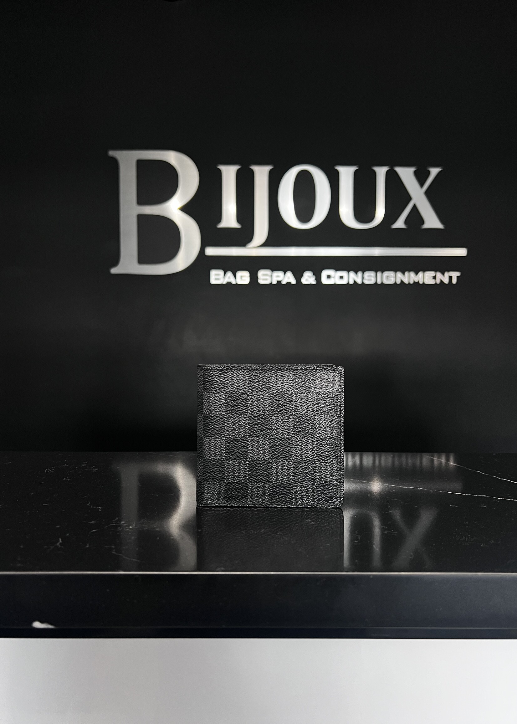 Louis Vuitton SOLD- Louis Vuitton Wallet Damier Graphite