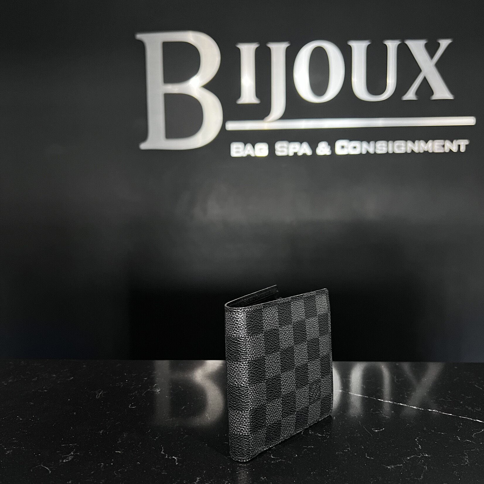 Louis Vuitton SOLD- Louis Vuitton Wallet Damier Graphite