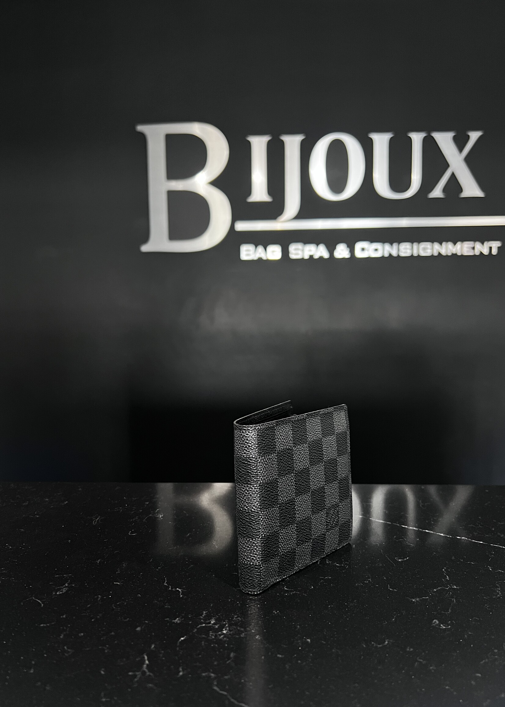 Louis Vuitton SOLD- Louis Vuitton Wallet Damier Graphite