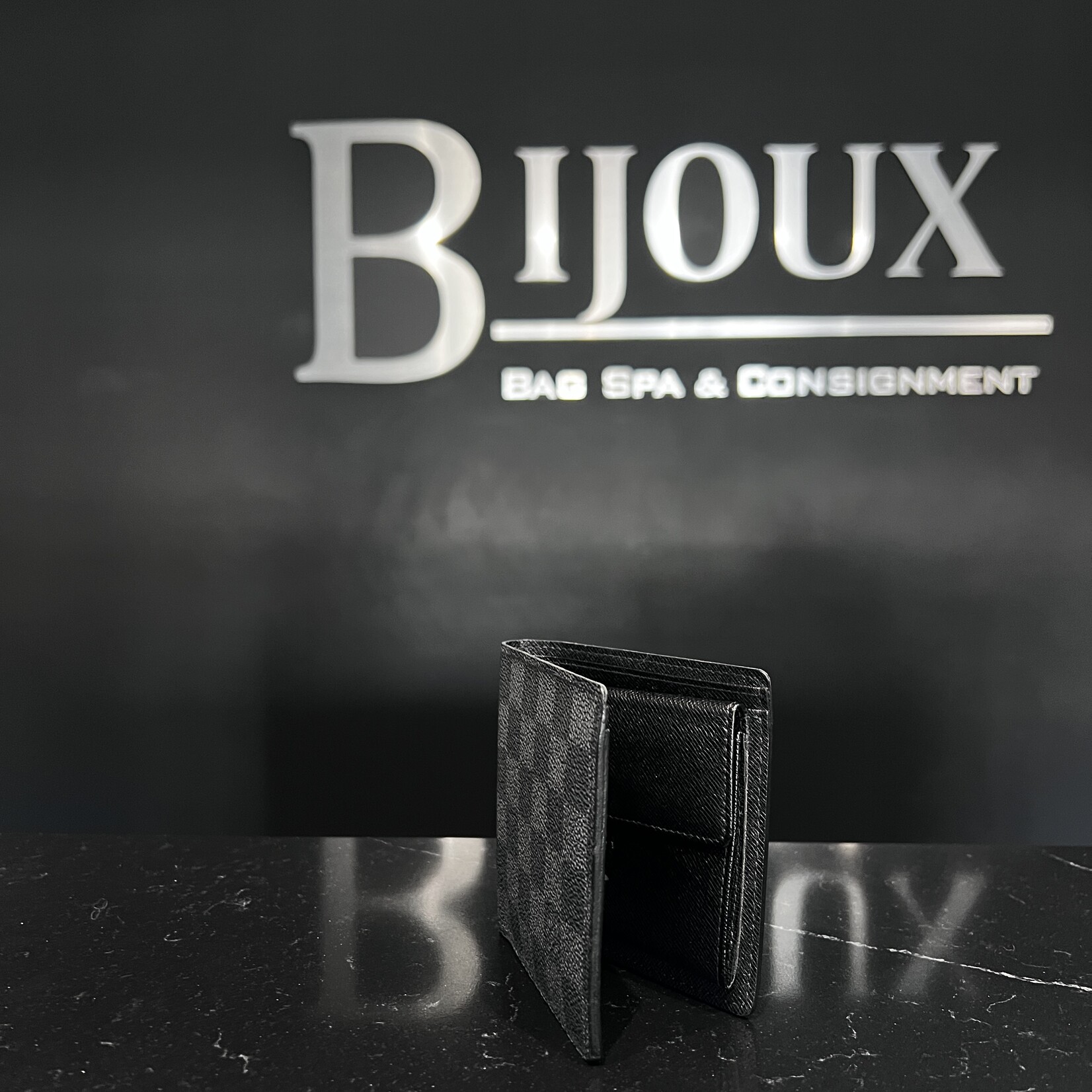 Louis Vuitton SOLD- Louis Vuitton Wallet Damier Graphite