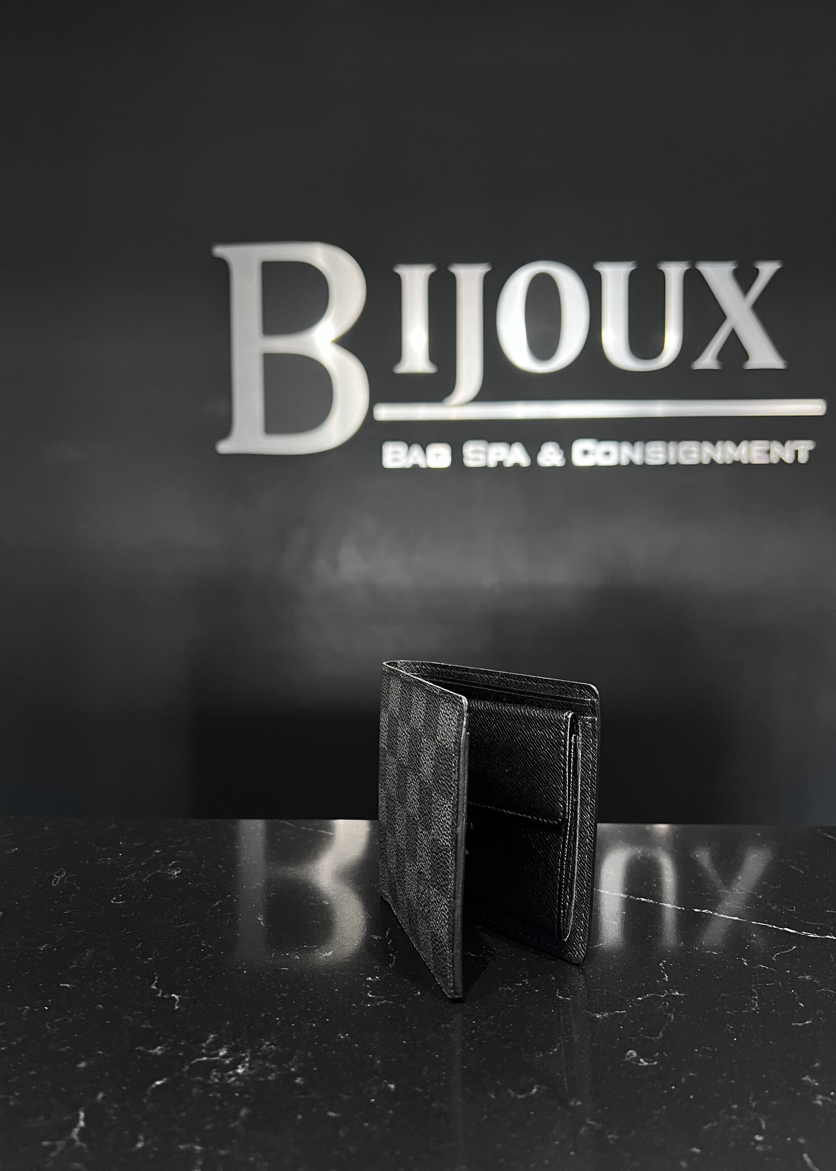 Louis Vuitton SOLD- Louis Vuitton Wallet Damier Graphite