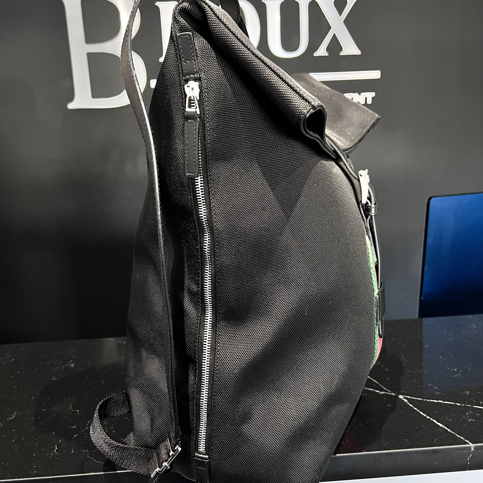 Gucci Gucci Techno Canvas Backpack