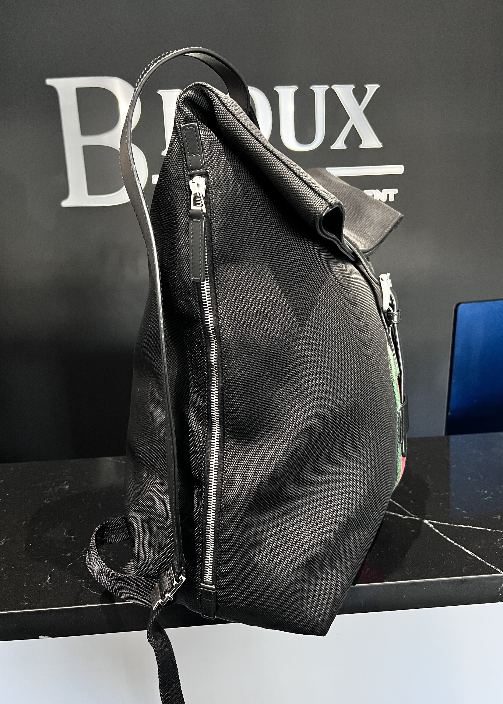 Gucci Gucci Techno Canvas Backpack