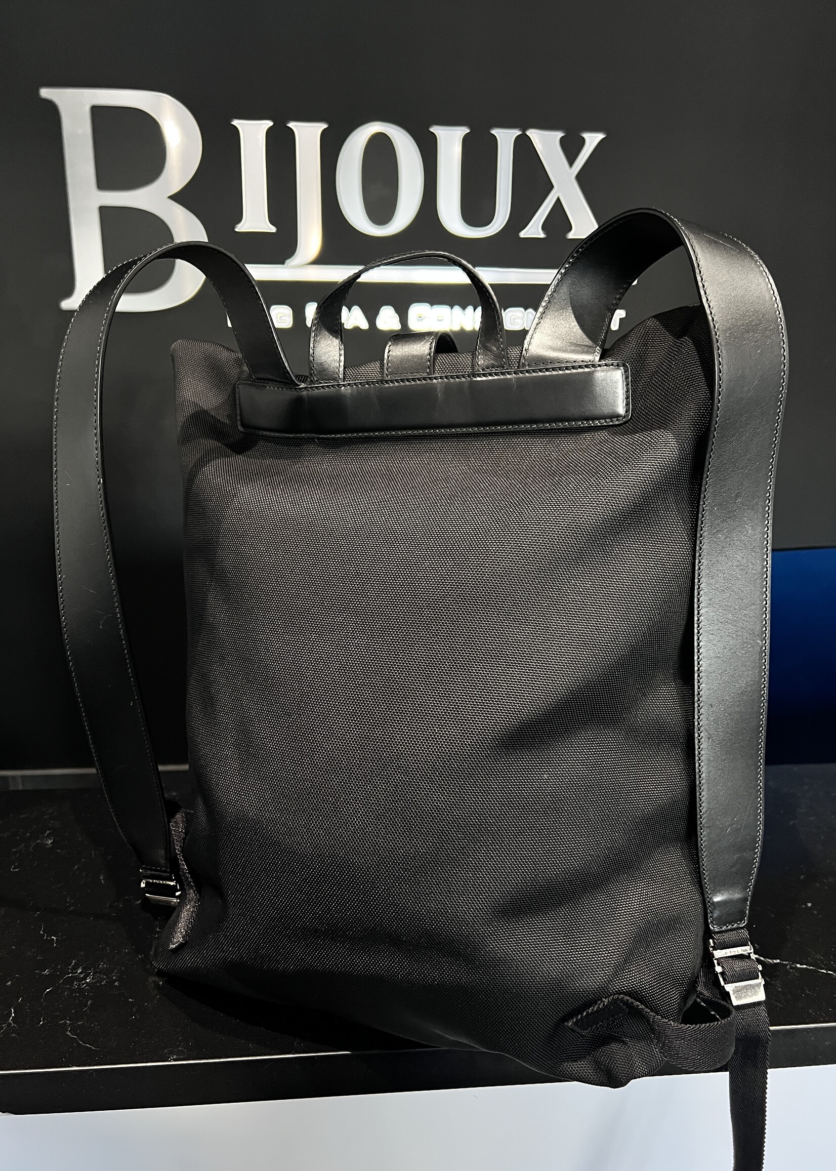 Gucci Gucci Techno Canvas Backpack