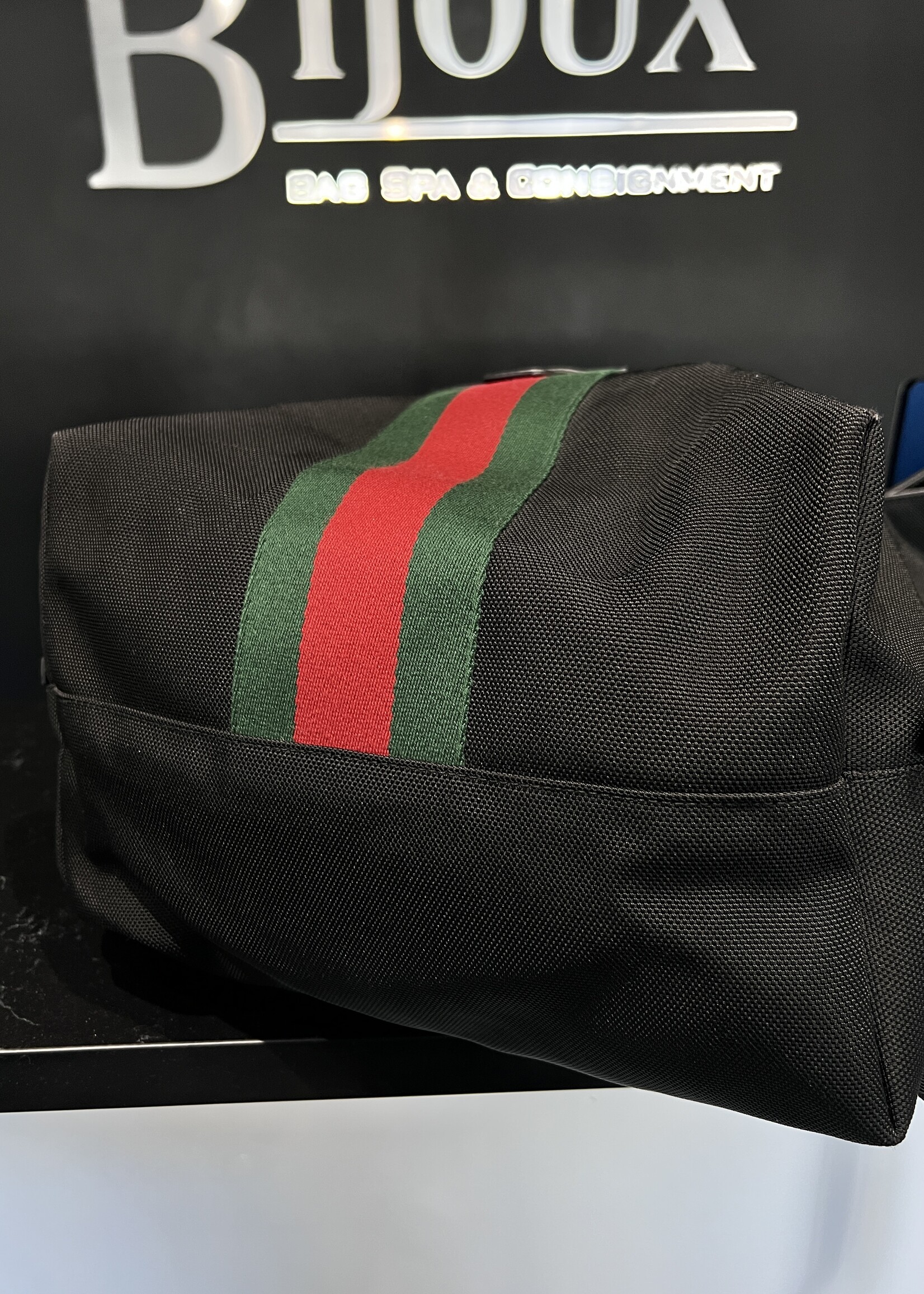 Gucci Gucci Techno Canvas Backpack