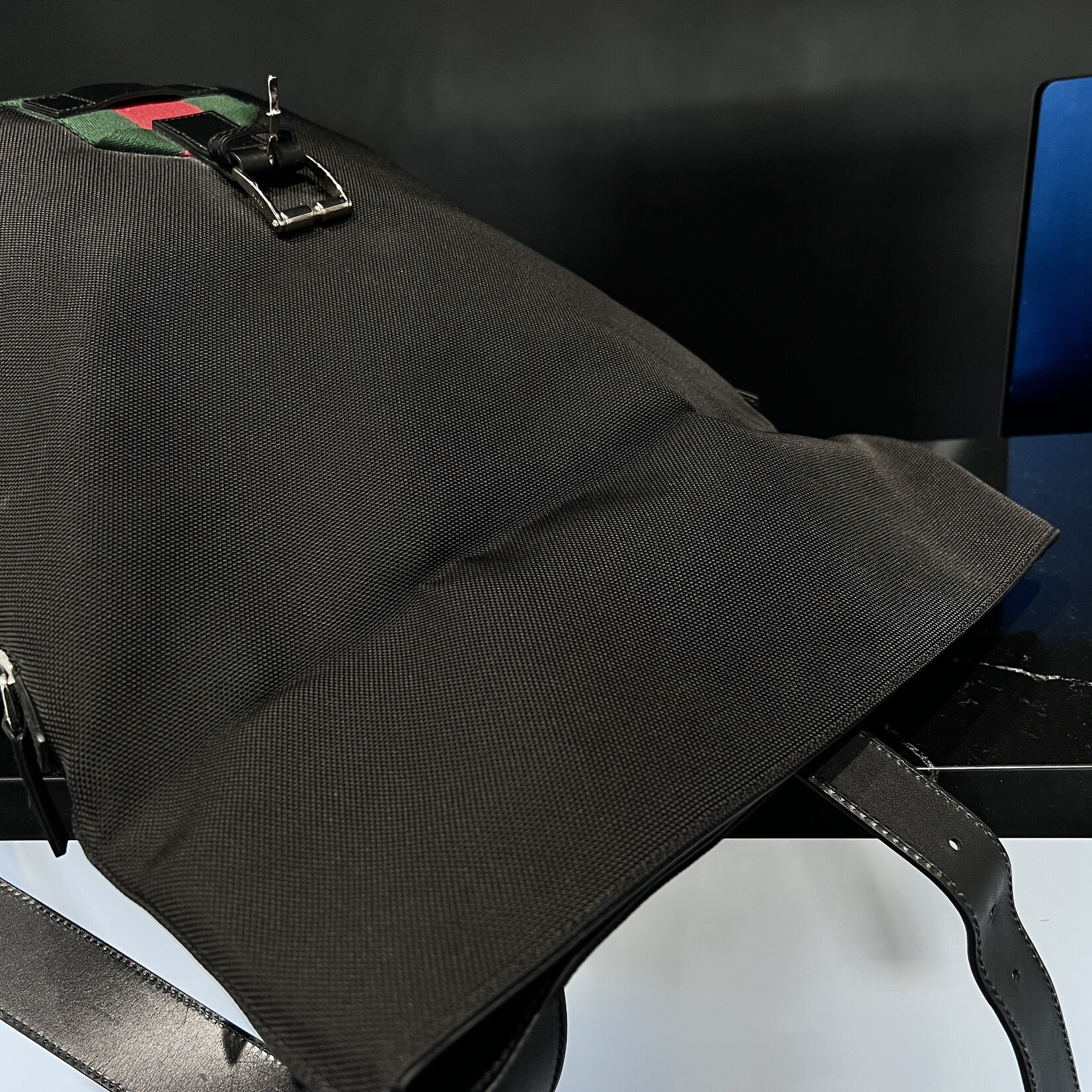 Gucci Gucci Techno Canvas Backpack