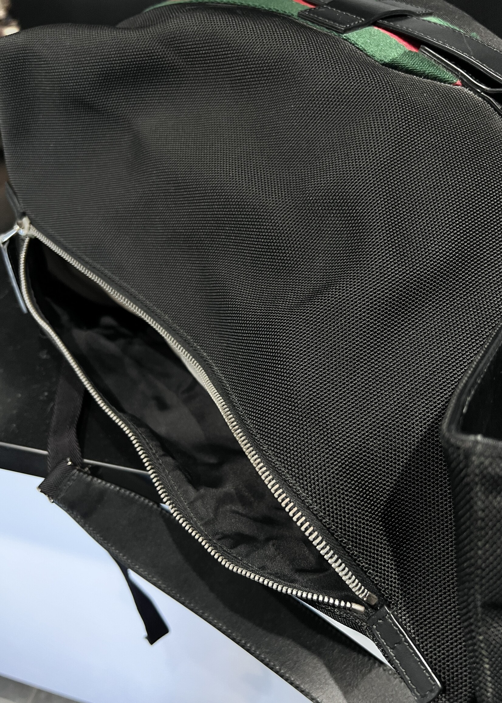 Gucci Gucci Techno Canvas Backpack