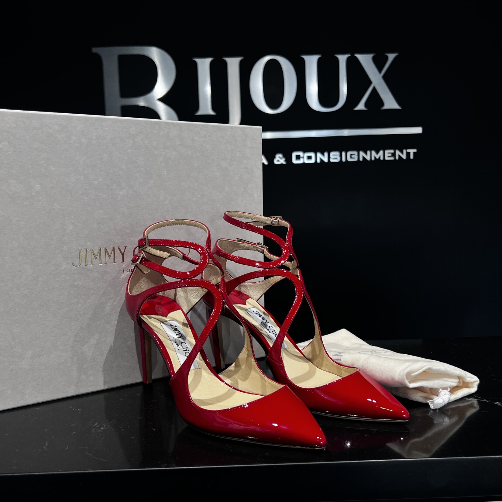 Jimmy Choo SOLD - Jimmy Choo Lancer 85 Heels 38