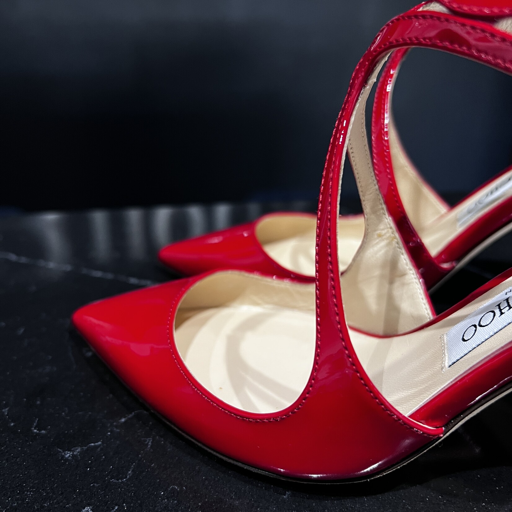 Jimmy Choo SOLD - Jimmy Choo Lancer 85 Heels 38