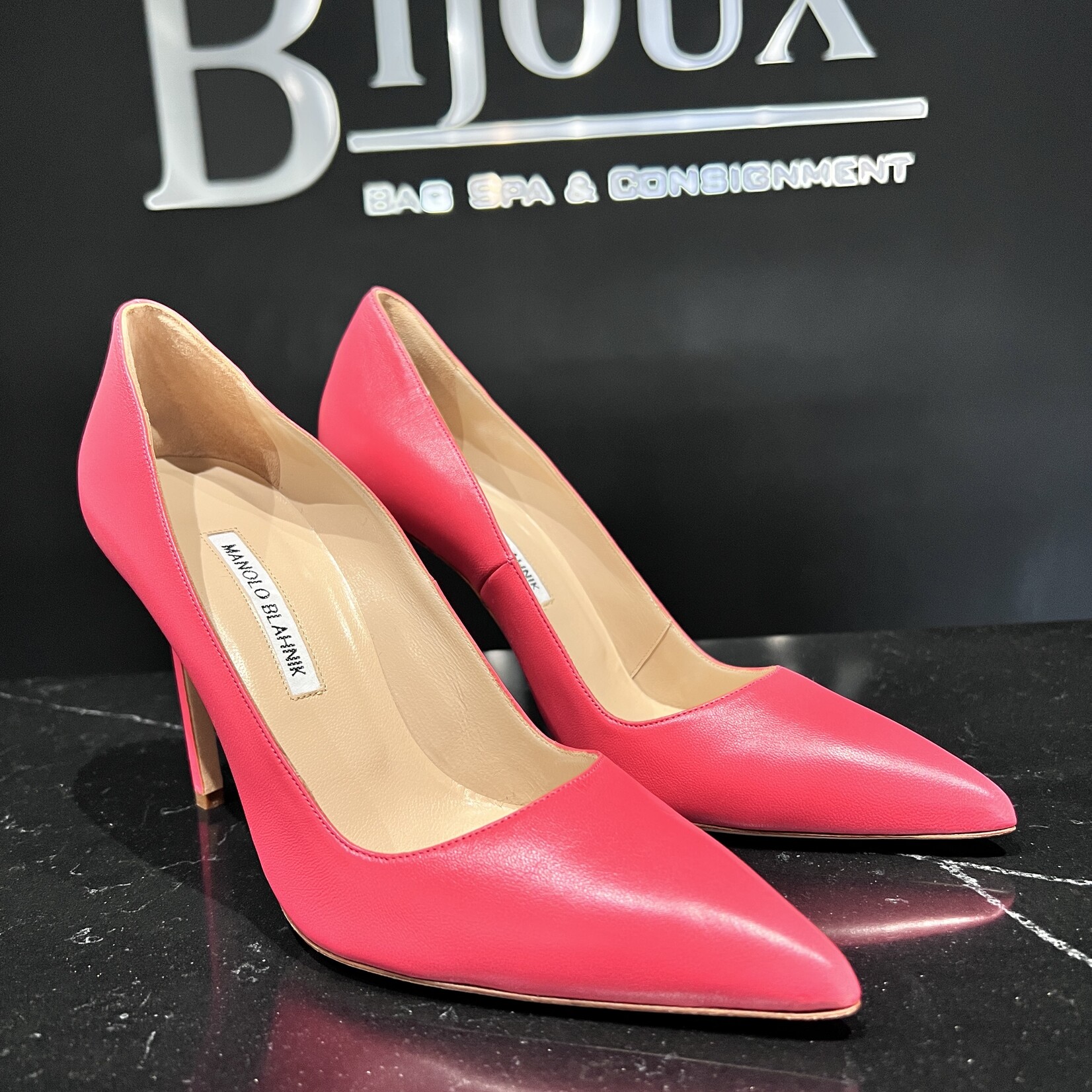 Manolo Blahnik Manolo Blahnik Pink Heels 39