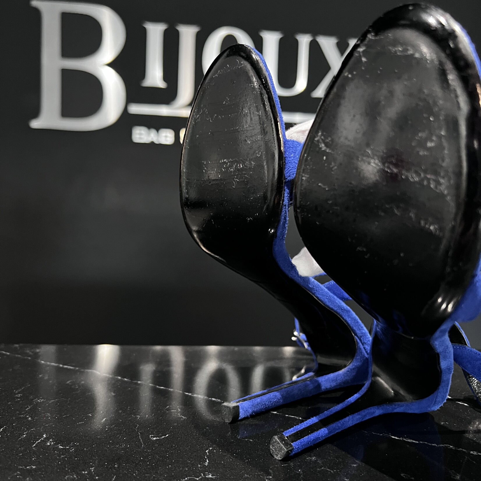 Balenciaga Balenciaga Suede Electric Sandals 38