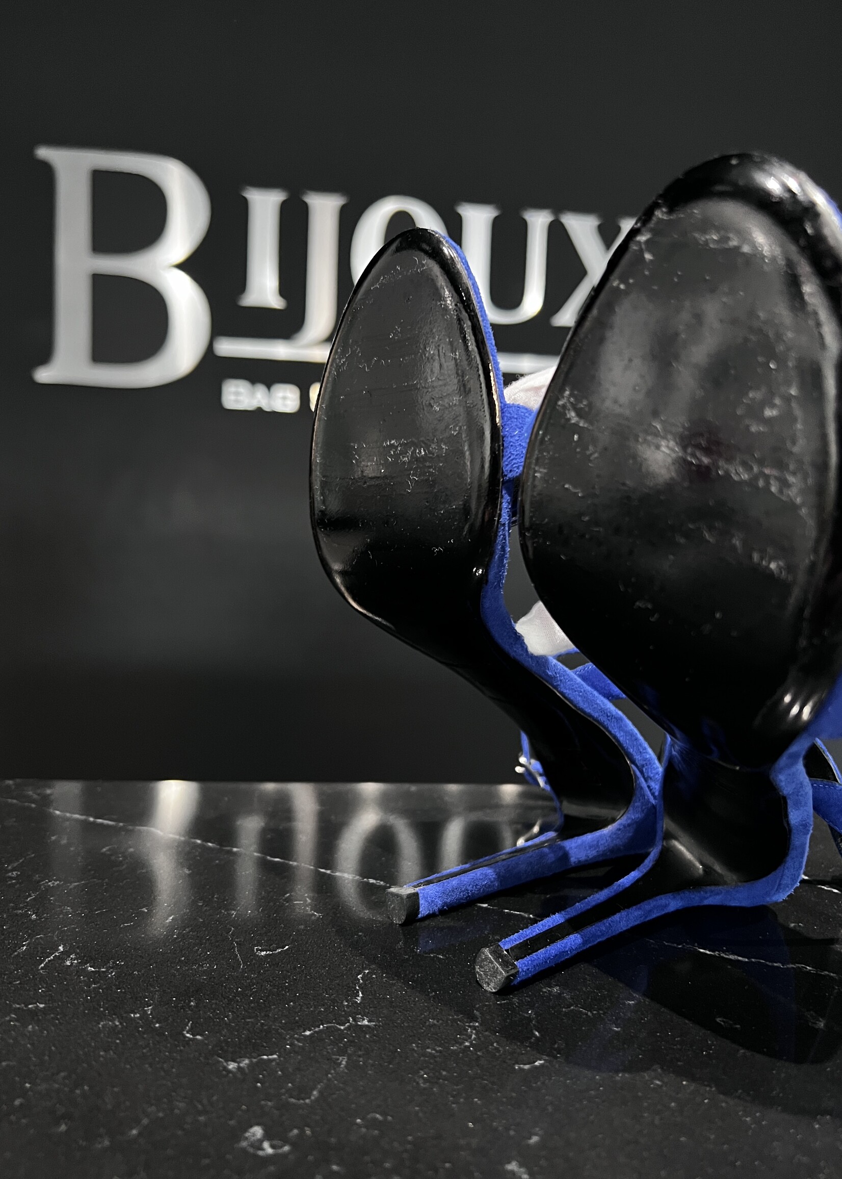 Balenciaga Balenciaga Suede Electric Sandals 38