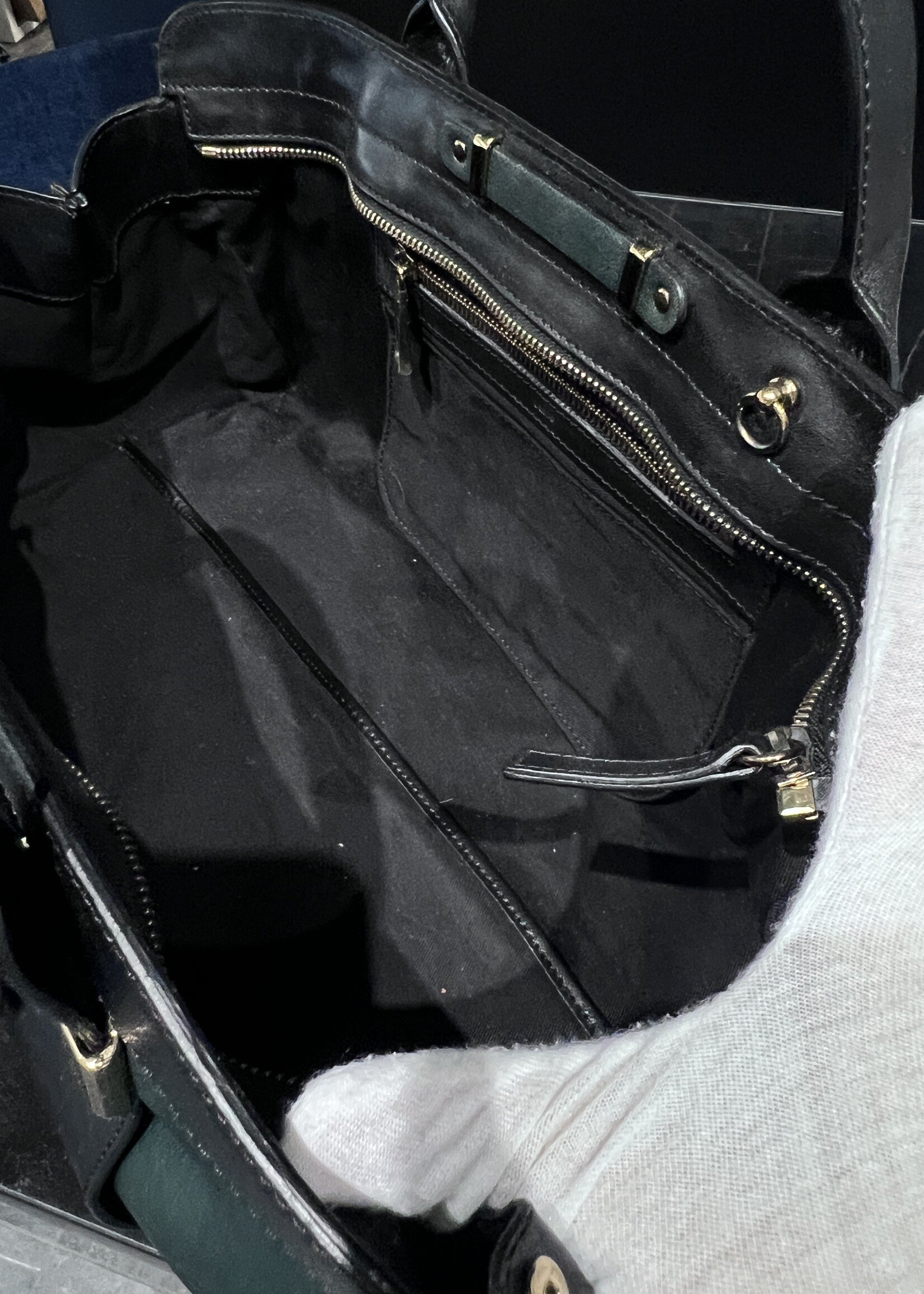 Chloe SOLD - Chloe Alice Satchel Green/Black