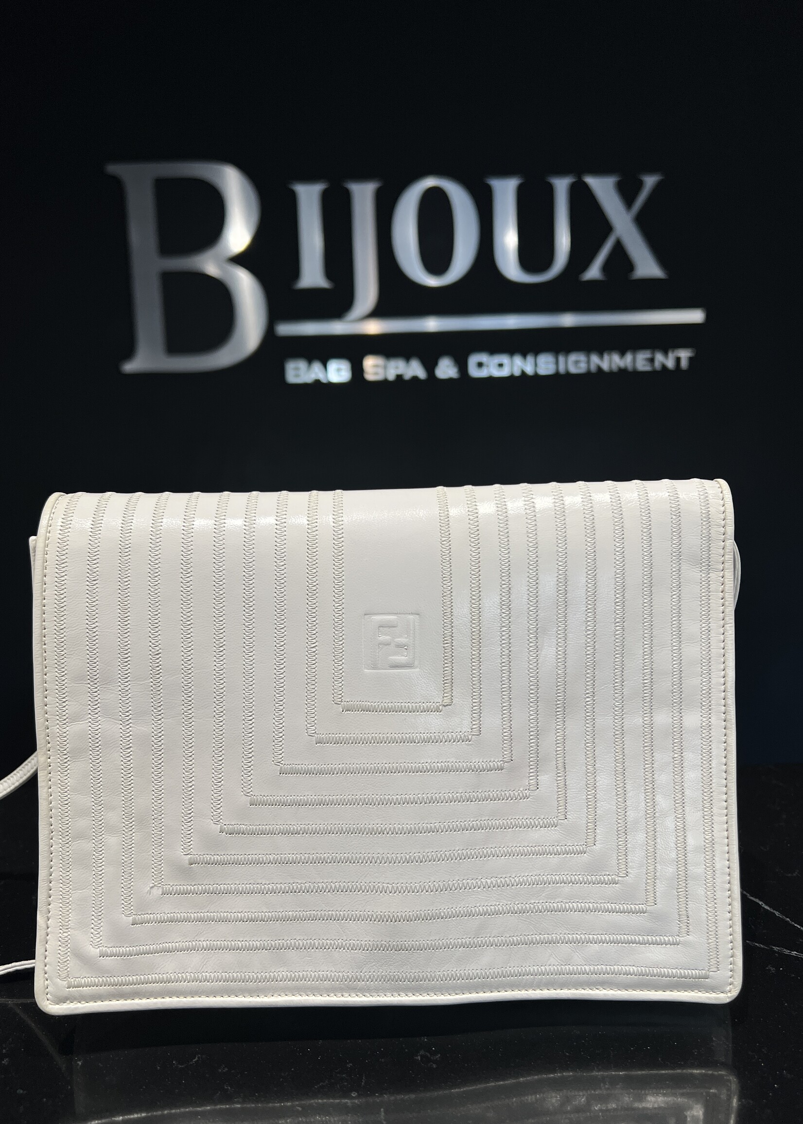 Fendi SOLD - Fendi Crossbody White