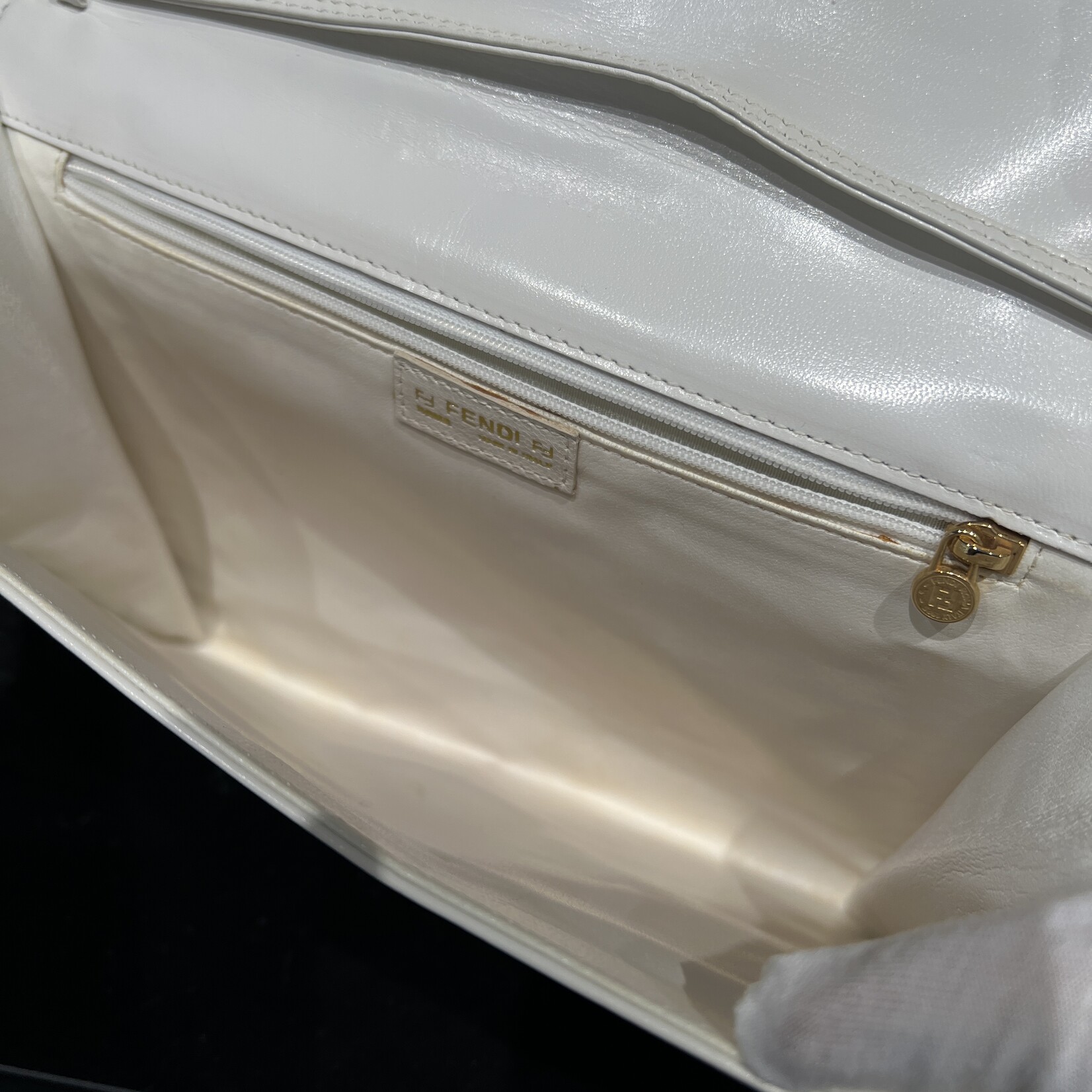 Fendi SOLD - Fendi Crossbody White