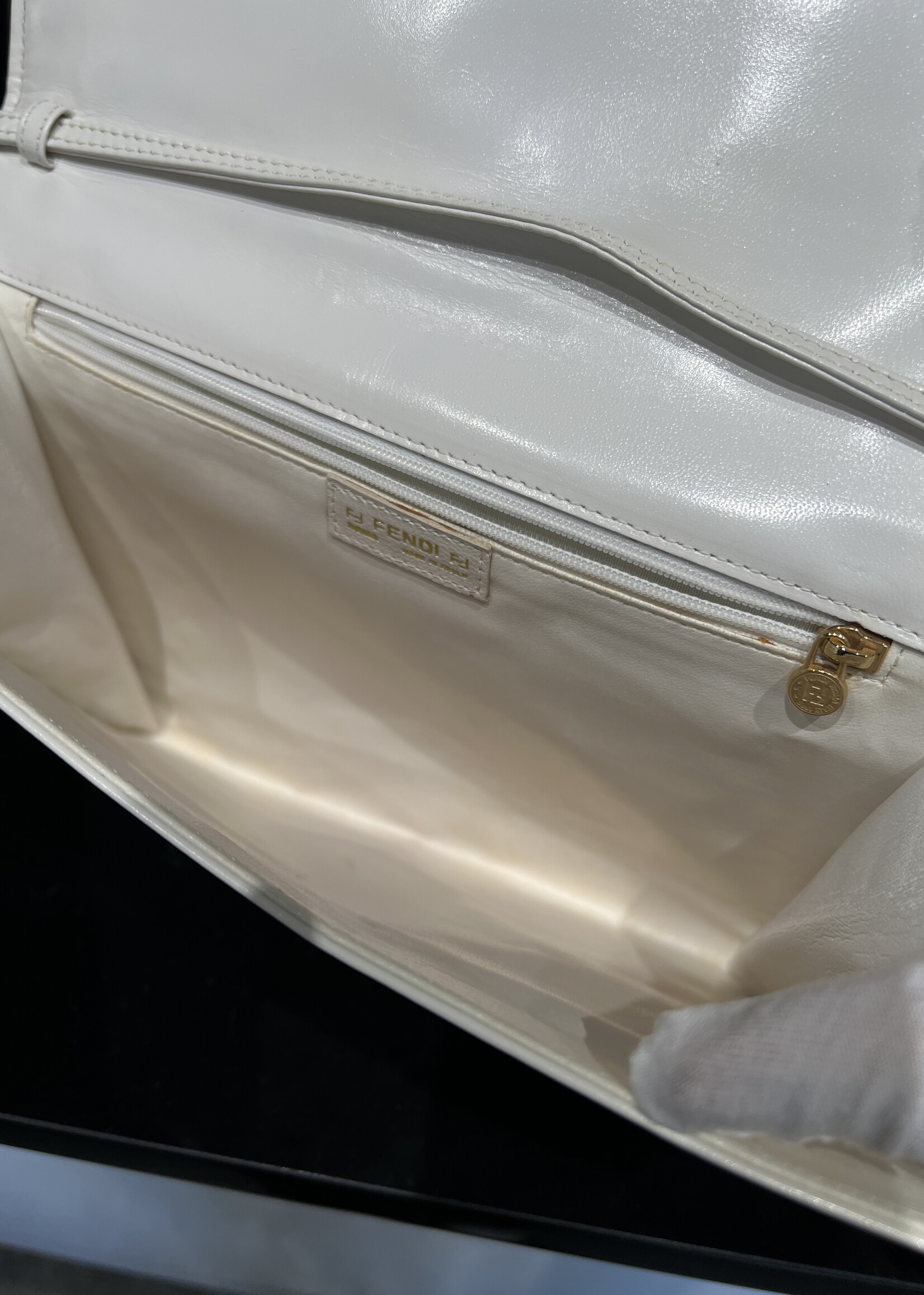 Fendi SOLD - Fendi Crossbody White