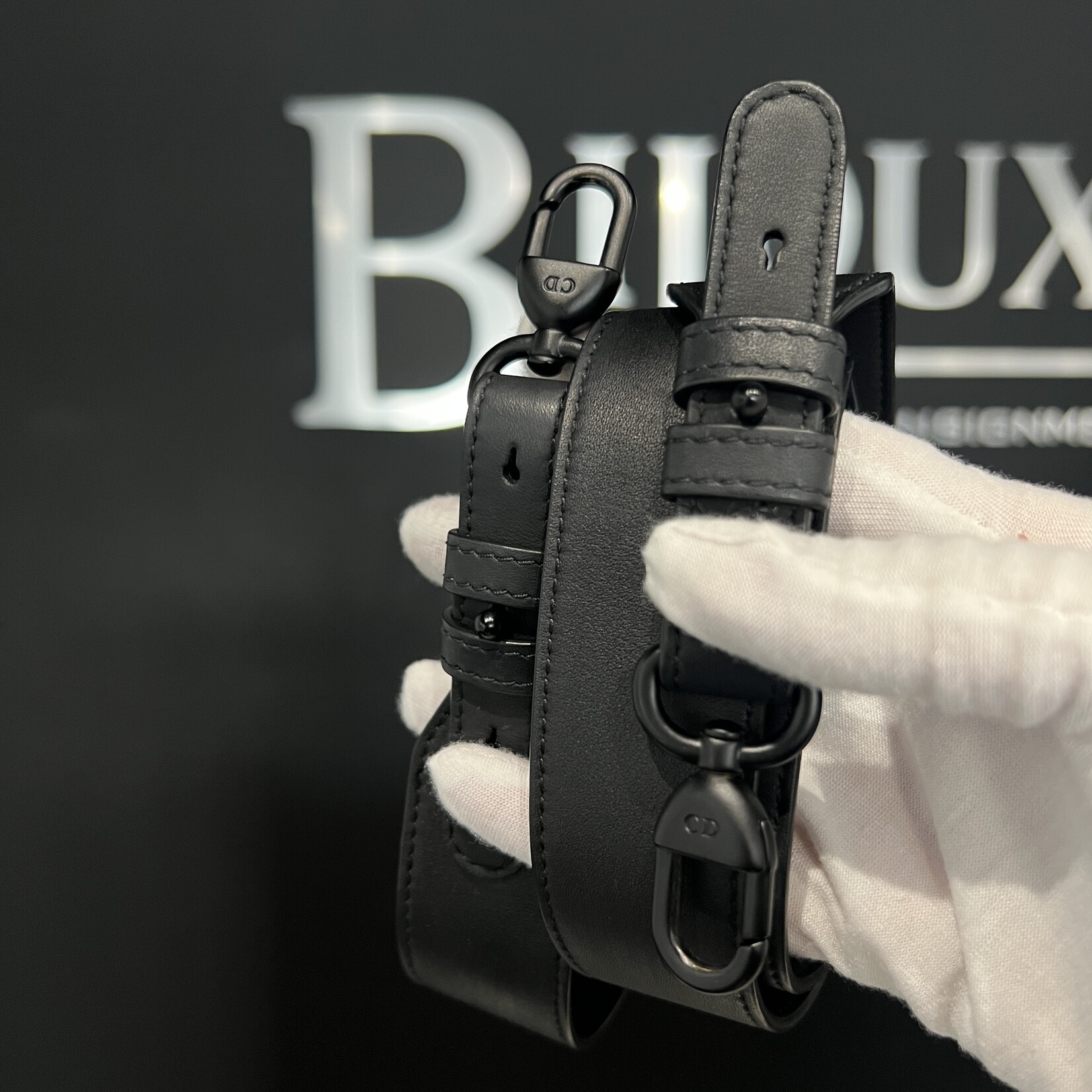 Christian Dior Christian Dior Lady Dior Small Ultra Matte Calfskin