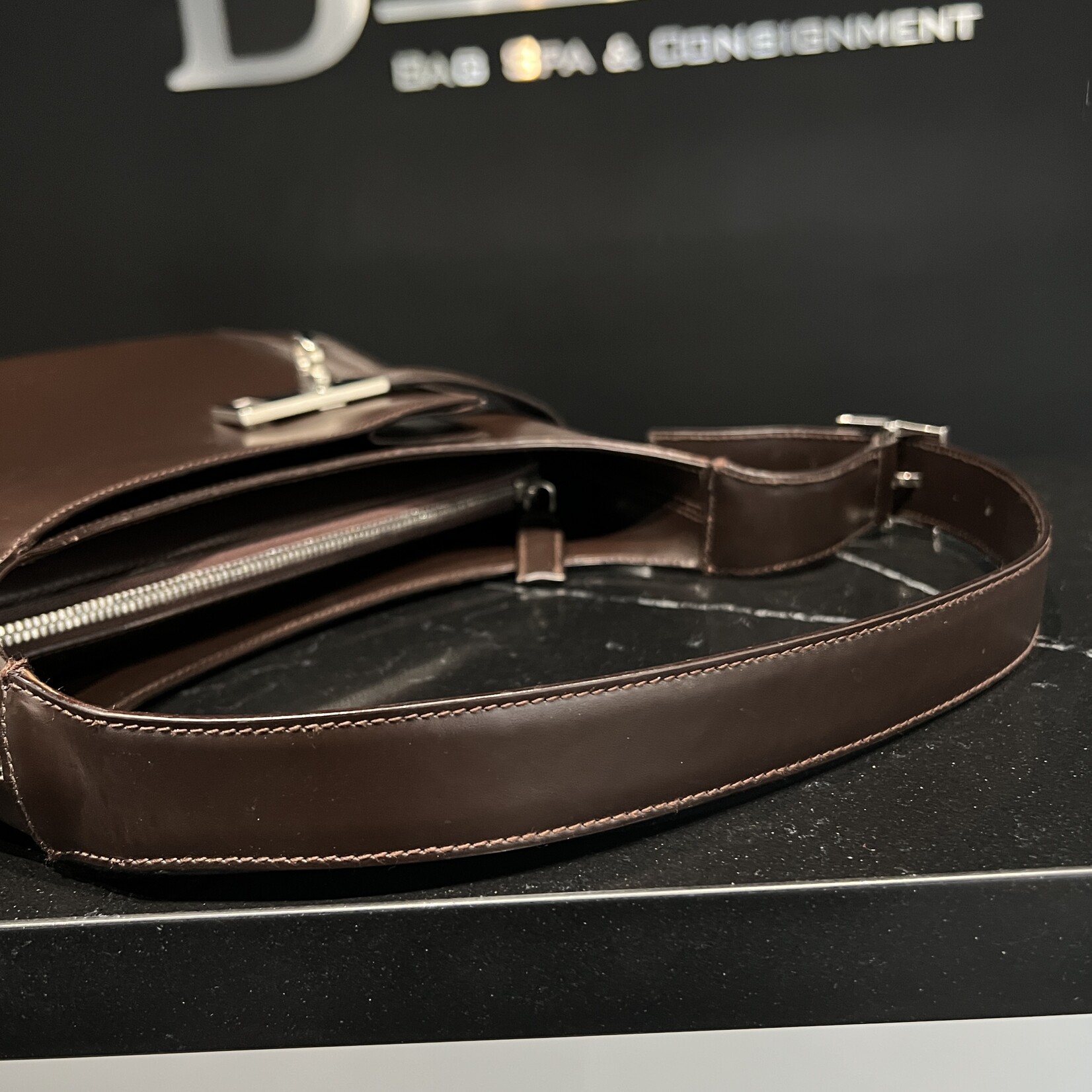 Salvatore Ferragamo SOLD- Salvatore Ferragamo Gancini Shoulder