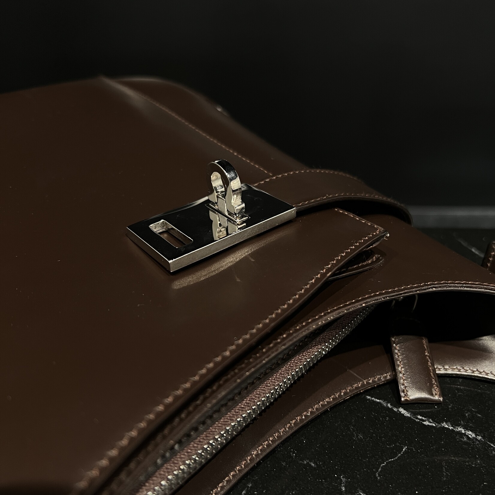 Salvatore Ferragamo SOLD- Salvatore Ferragamo Gancini Shoulder