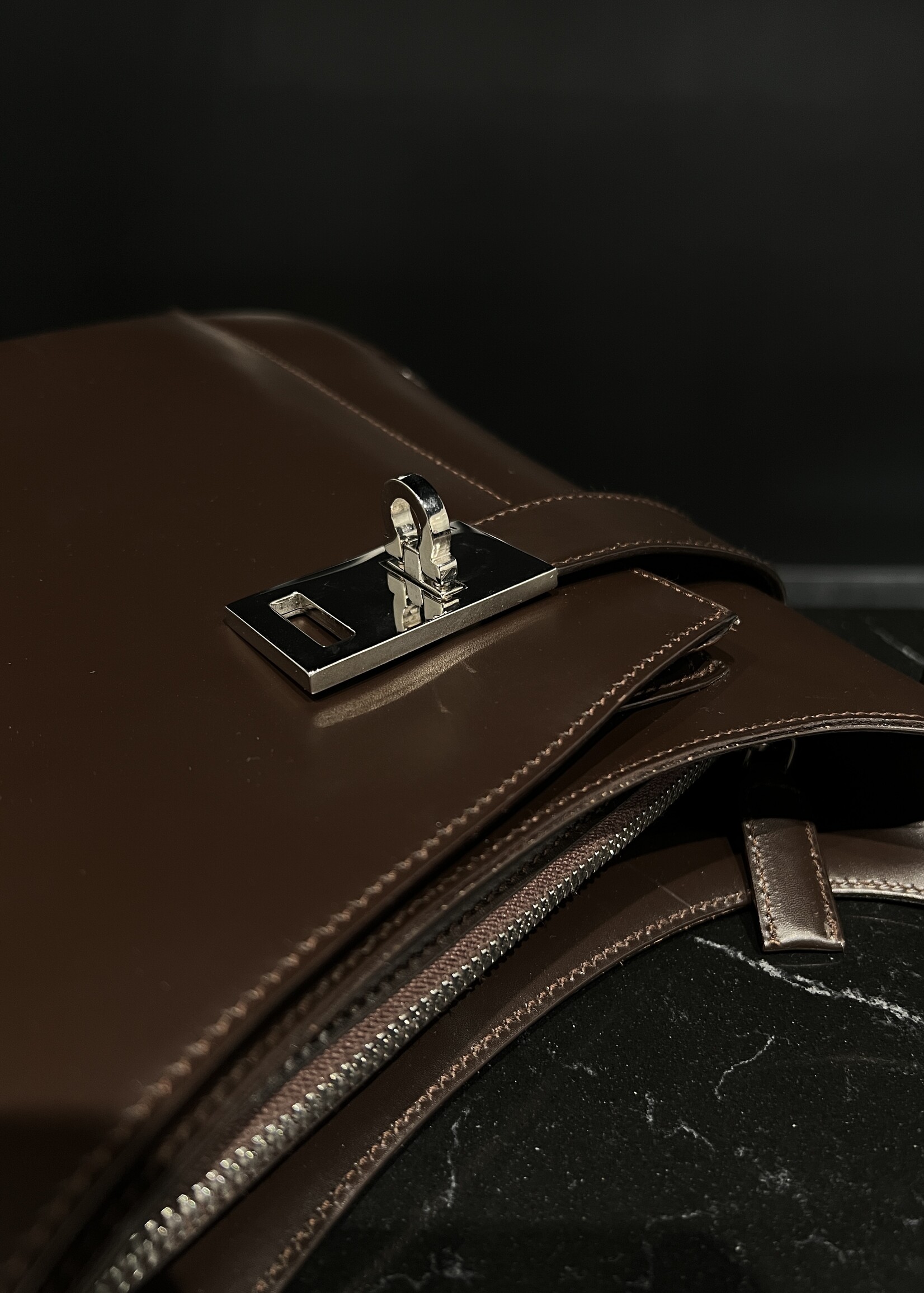 Salvatore Ferragamo SOLD- Salvatore Ferragamo Gancini Shoulder