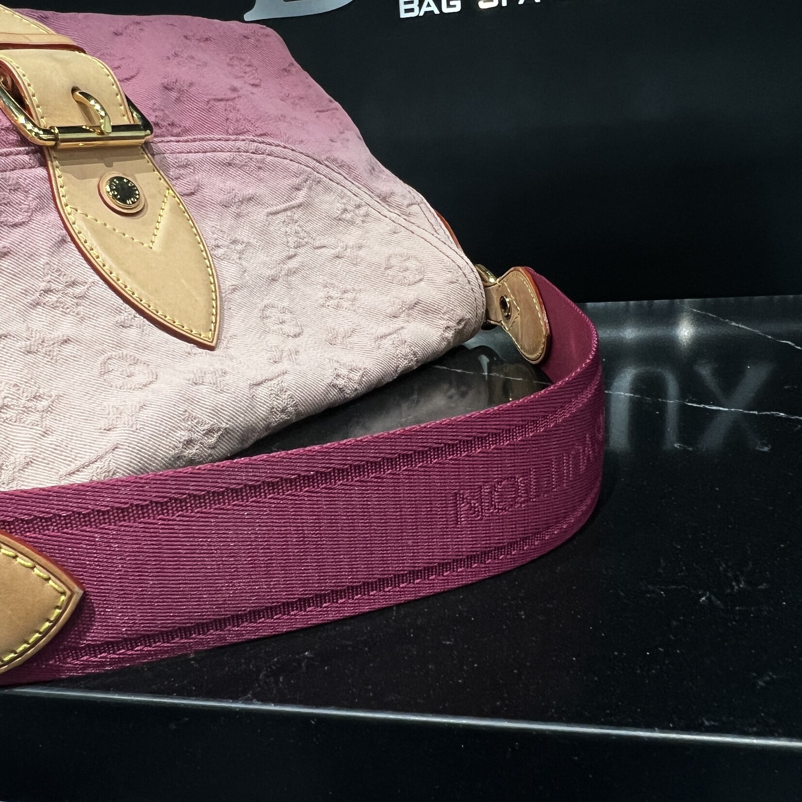 Louis Vuitton SOLD - Louis Vuitton Denim Sunray Rouge Fauviste