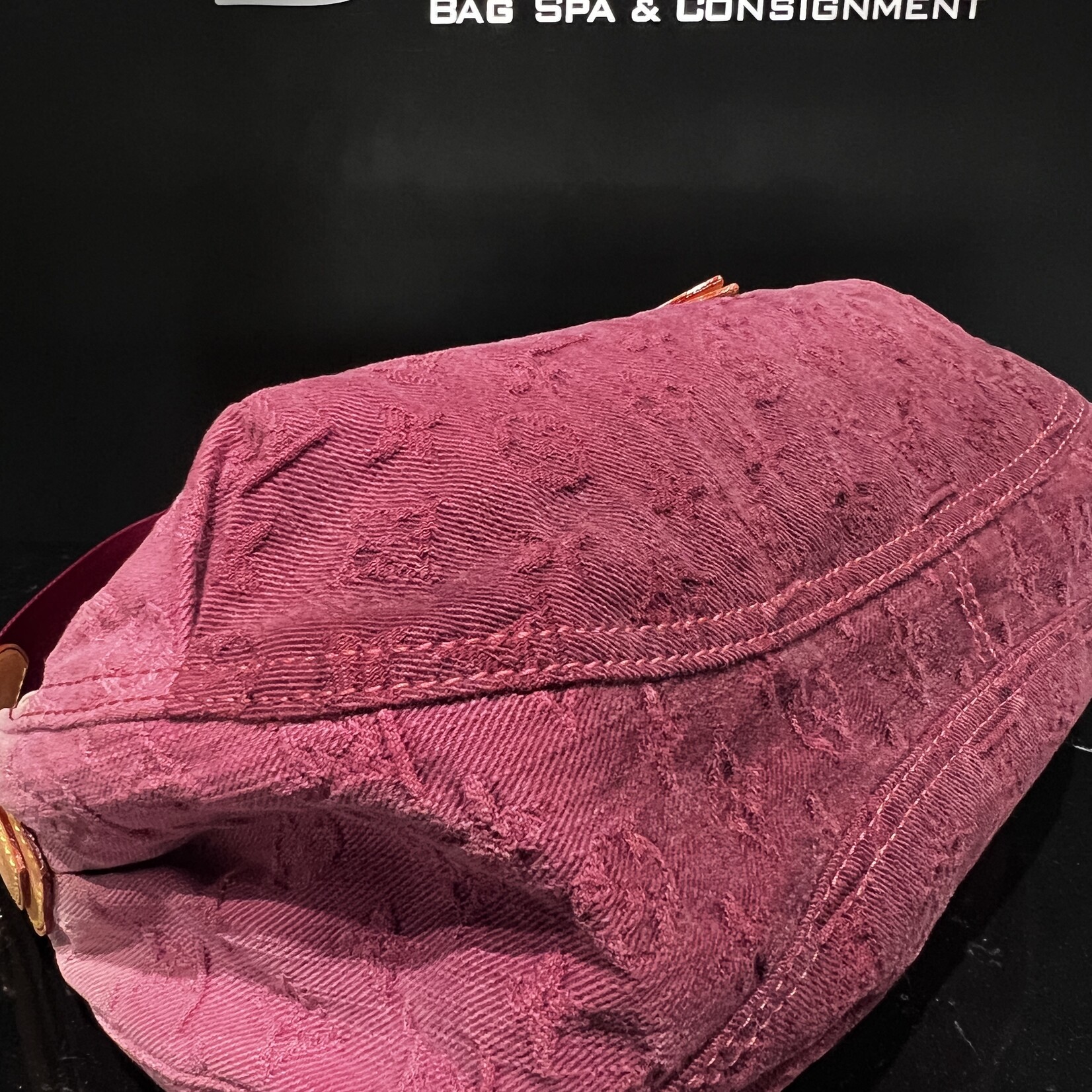 Louis Vuitton SOLD - Louis Vuitton Denim Sunray Rouge Fauviste