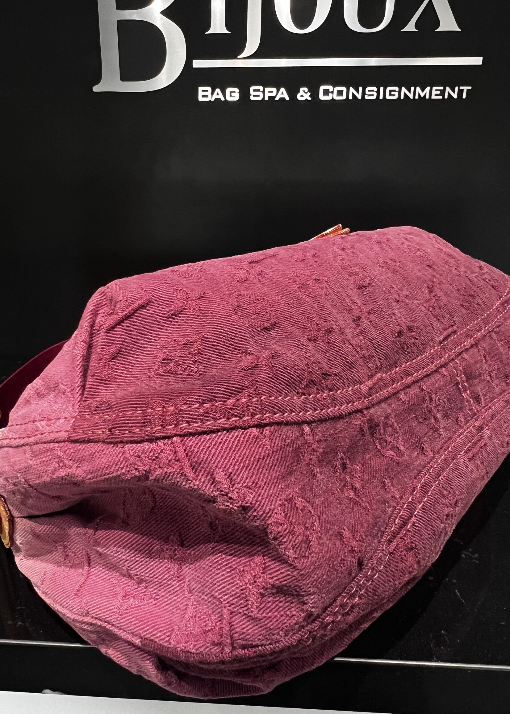 Louis Vuitton SOLD - Louis Vuitton Denim Sunray Rouge Fauviste