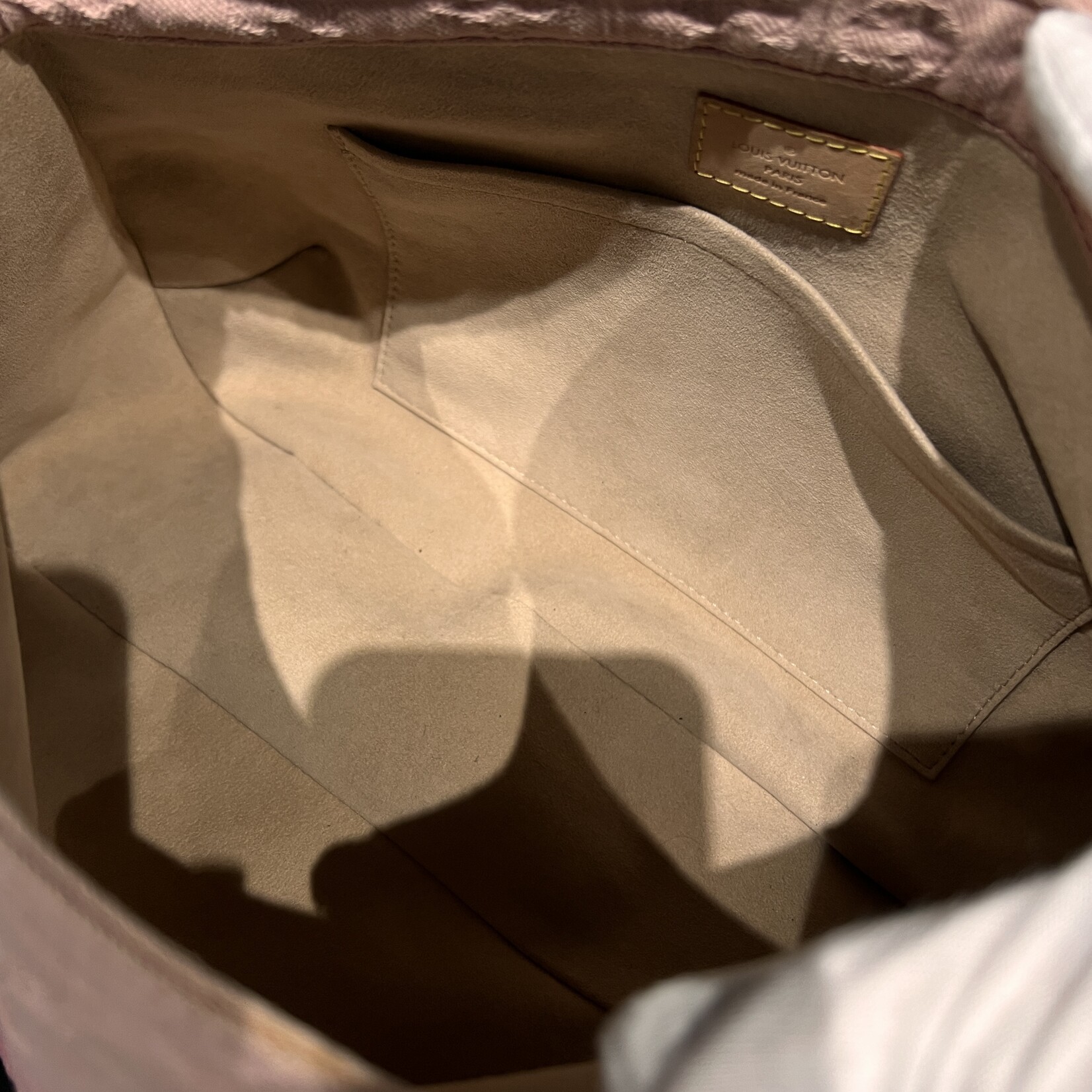 Louis Vuitton SOLD - Louis Vuitton Denim Sunray Rouge Fauviste