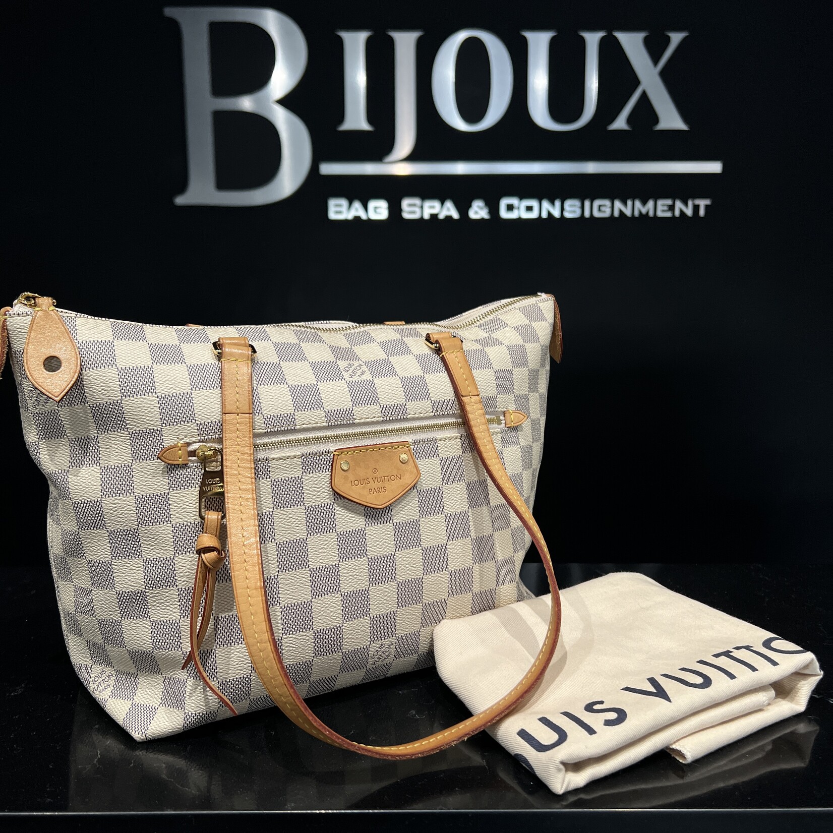 Louis Vuitton SOLD - Louis Vuitton Lena PM Damier Azur