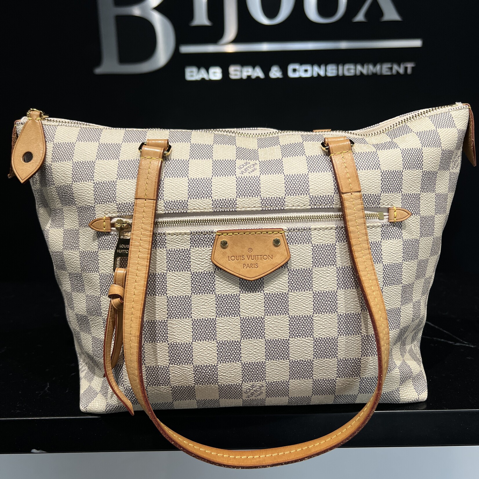 Louis Vuitton SOLD - Louis Vuitton Lena PM Damier Azur