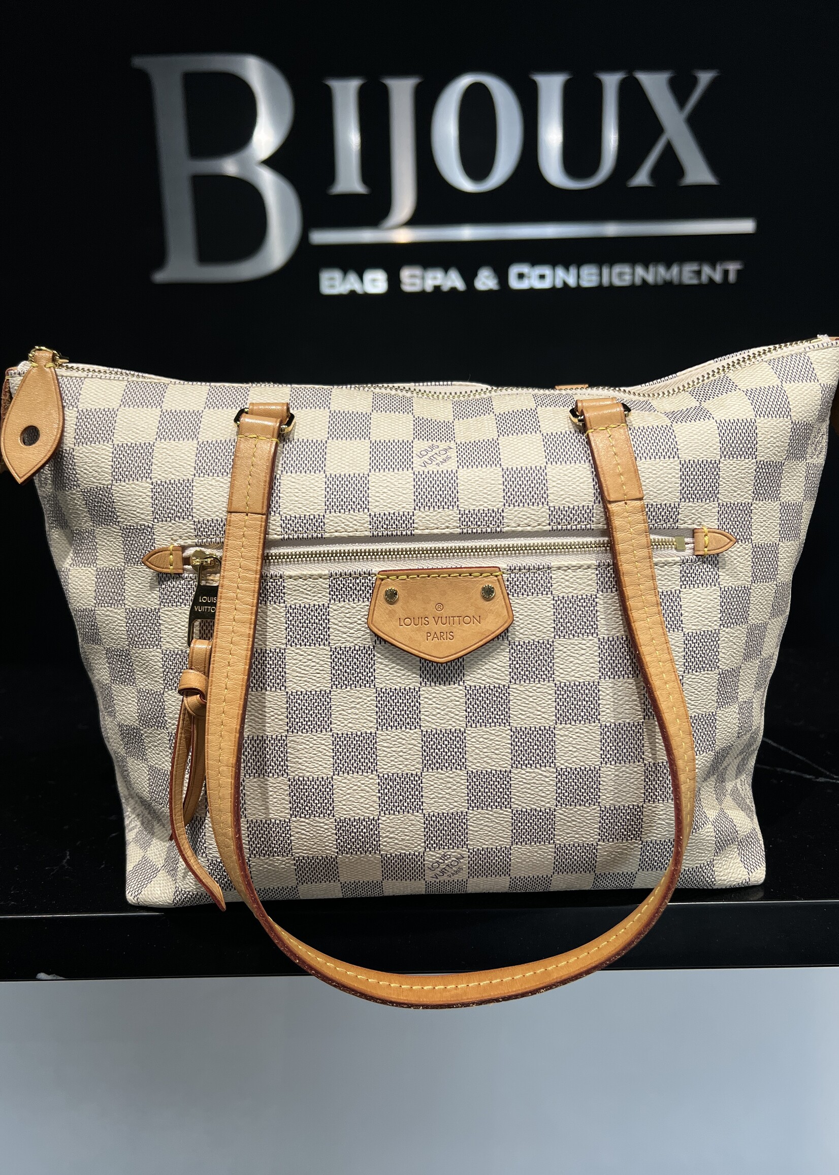 Louis Vuitton SOLD - Louis Vuitton Lena PM Damier Azur