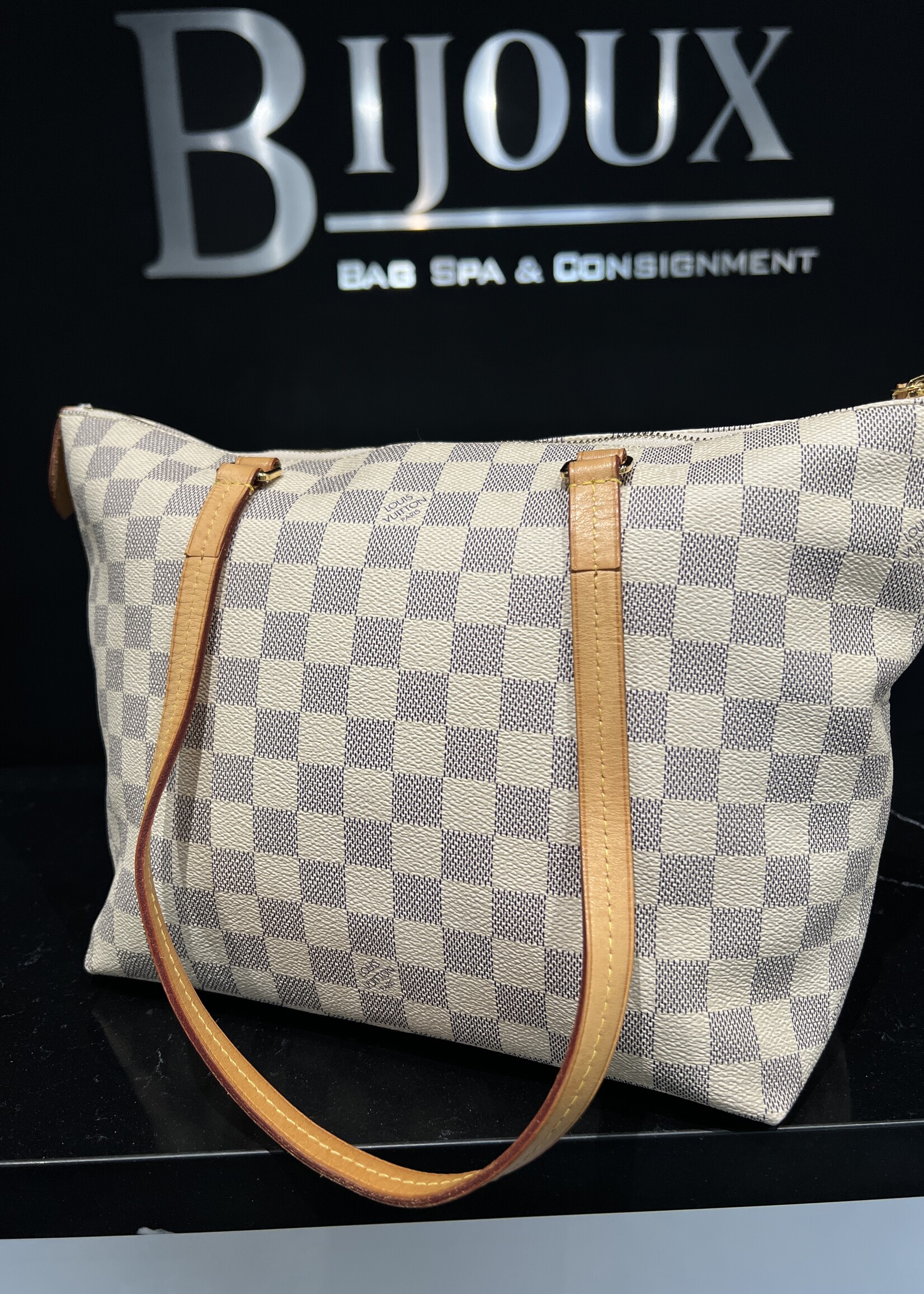 Louis Vuitton SOLD - Louis Vuitton Lena PM Damier Azur